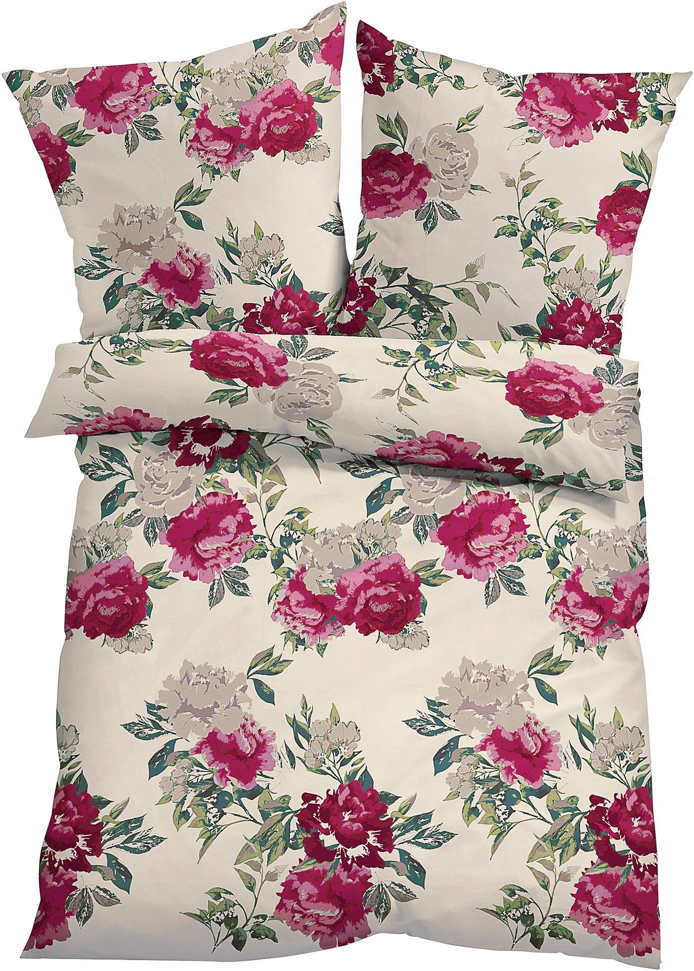 Parure de lit à motif floral