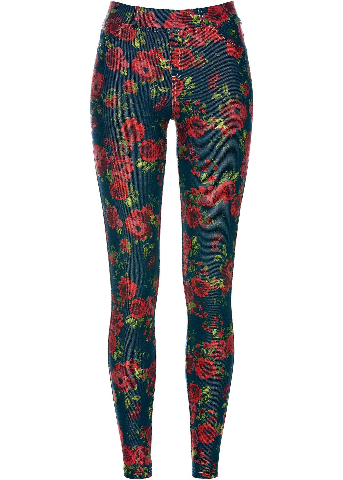 Jegging à imprimé floral