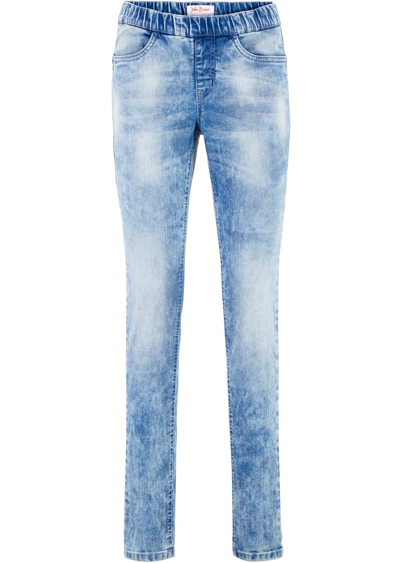 Jegging avec taille élastiquée