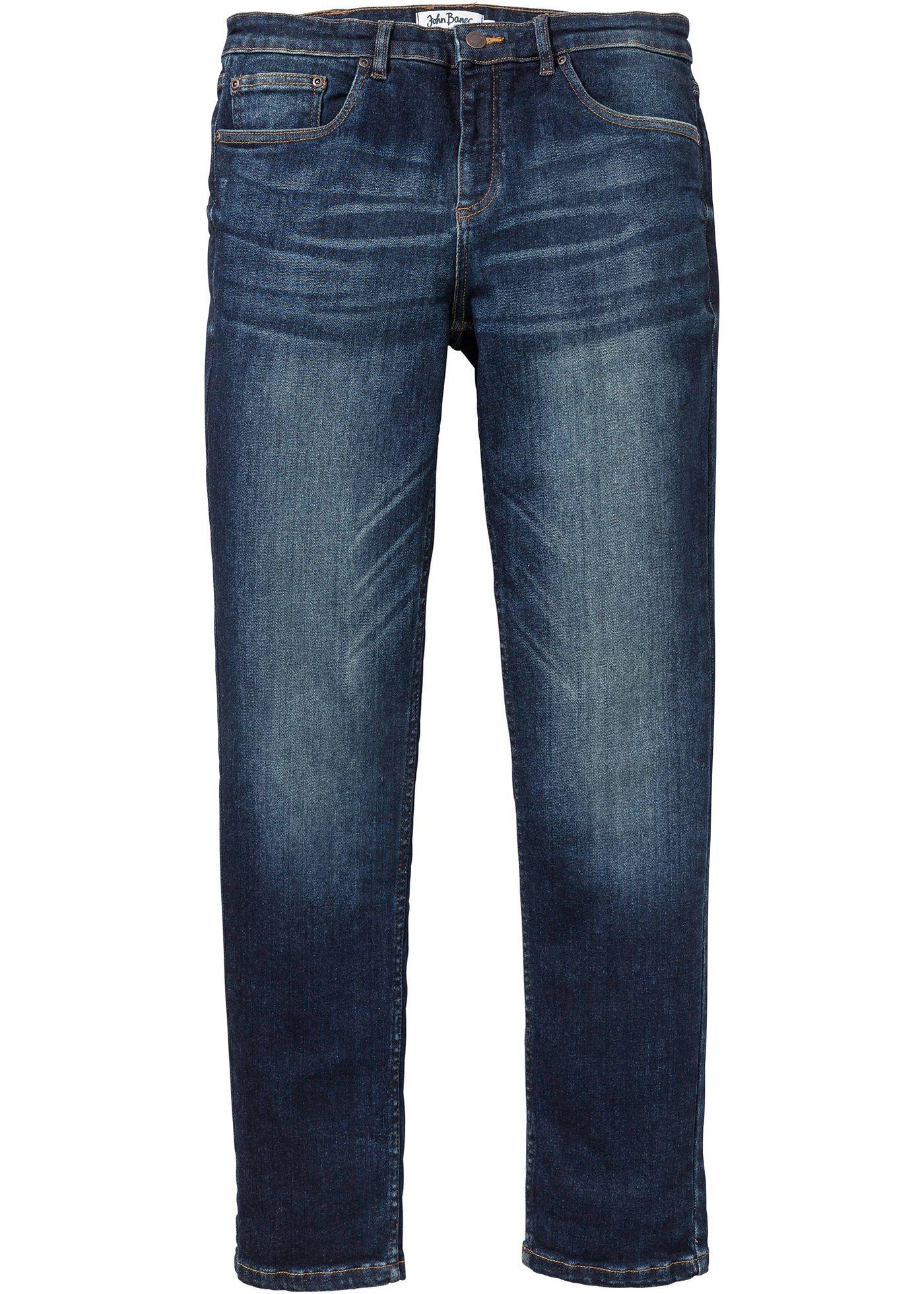 Jean power-stretch Slim Fit coupe spéciale ventre, Straight