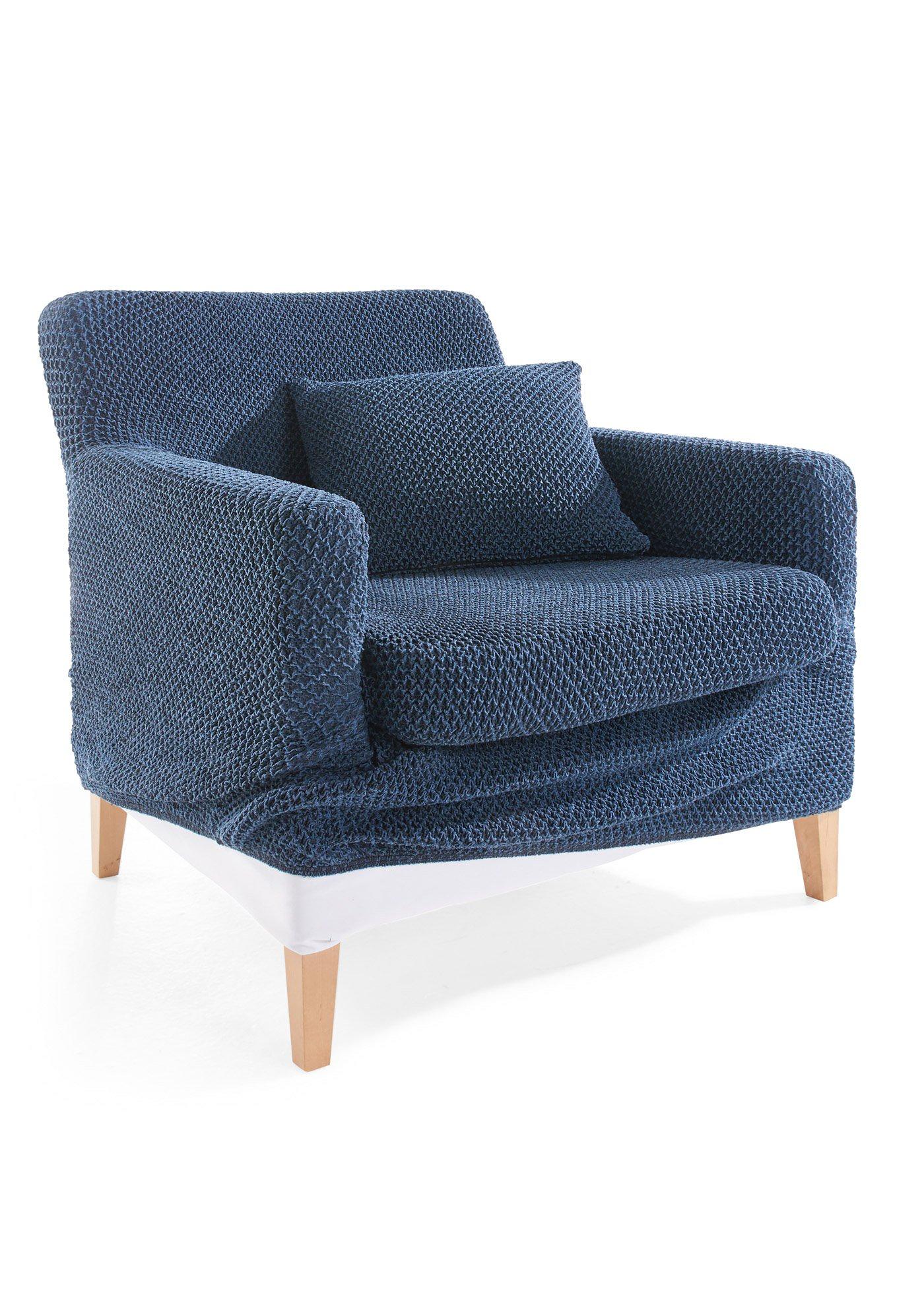 Housse avec effet jacquard