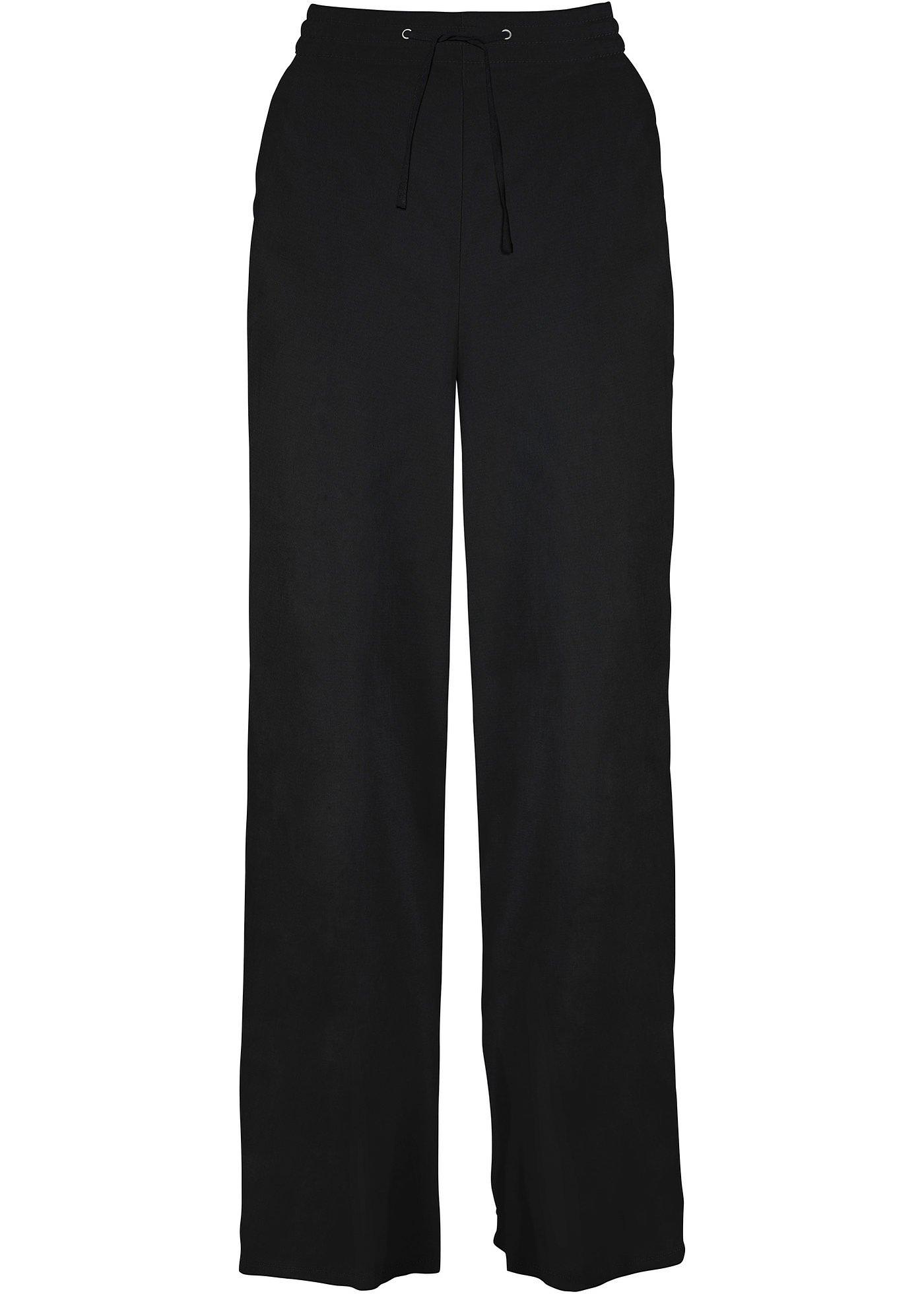 Pantalon palazzo imprimé en viscose