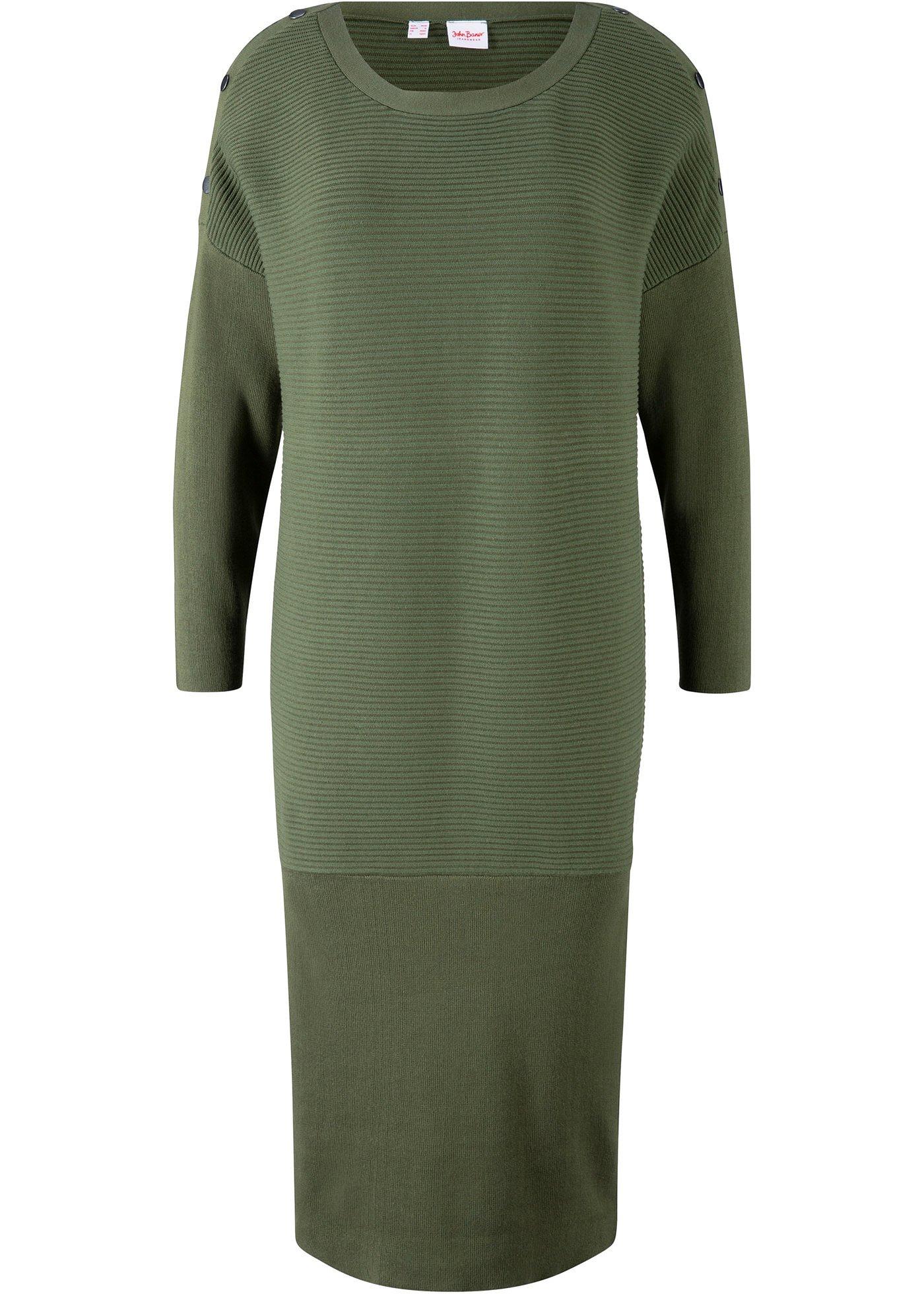 Robe en maille à manches chauve-souris