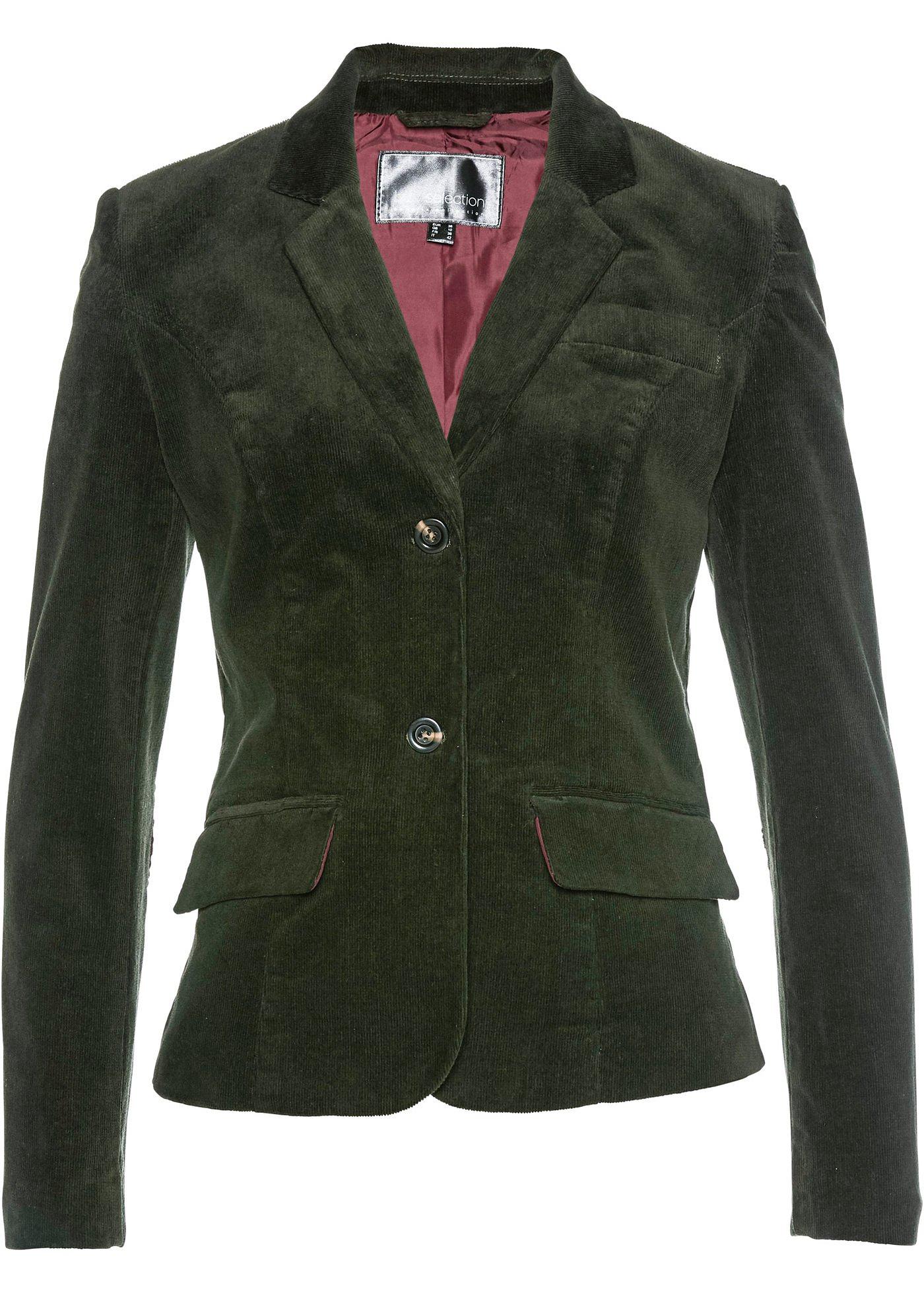 Blazer velours côtelé