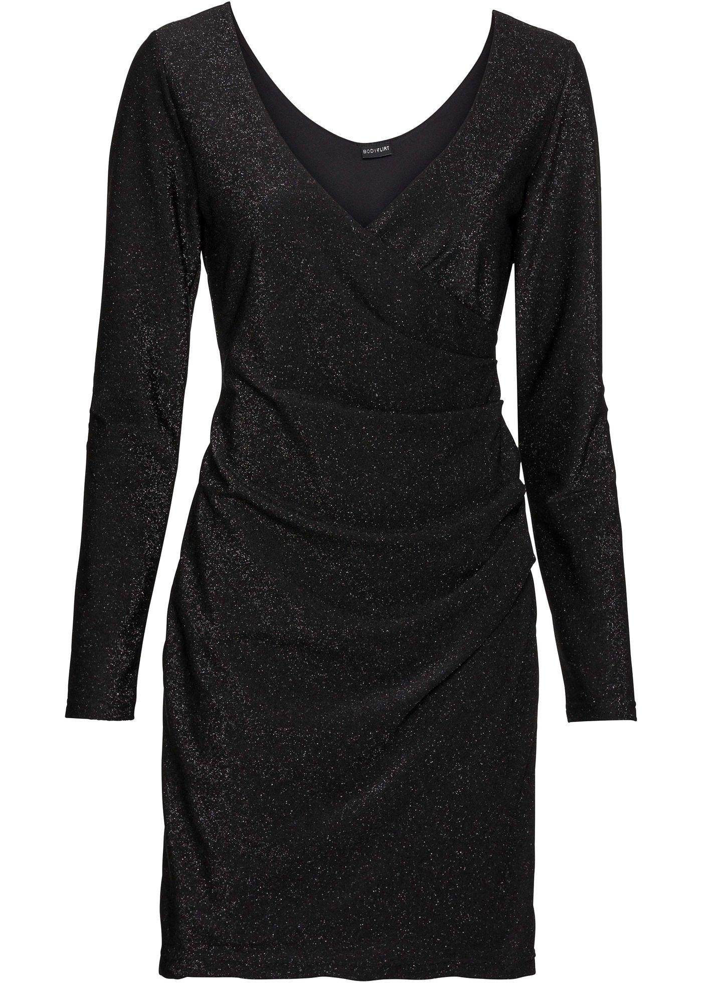 Robe portefeuille en lurex