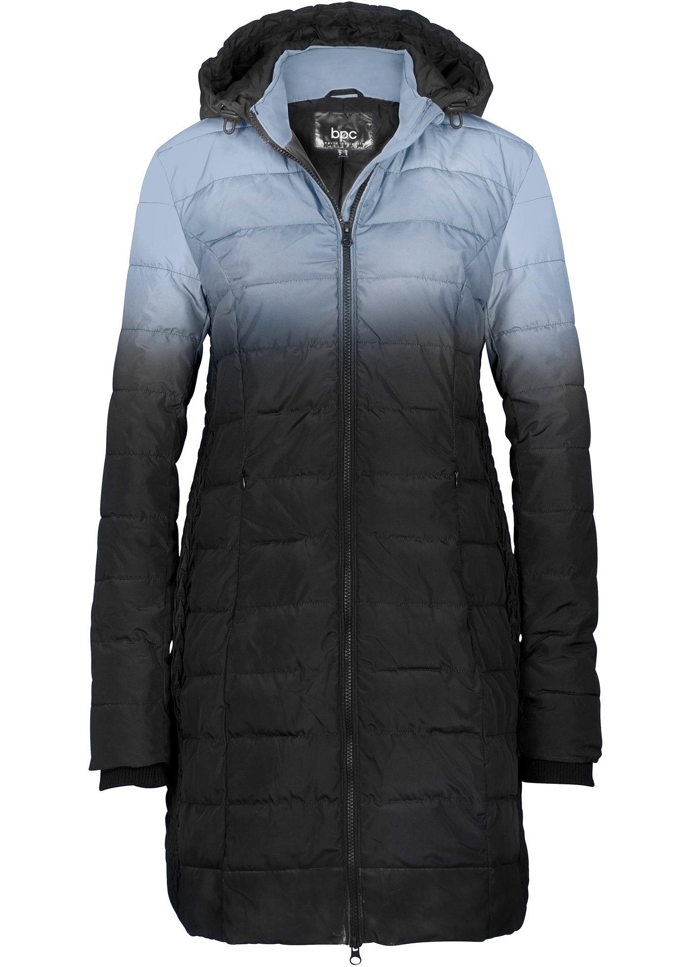 Veste matelassée avec dégradé de couleur