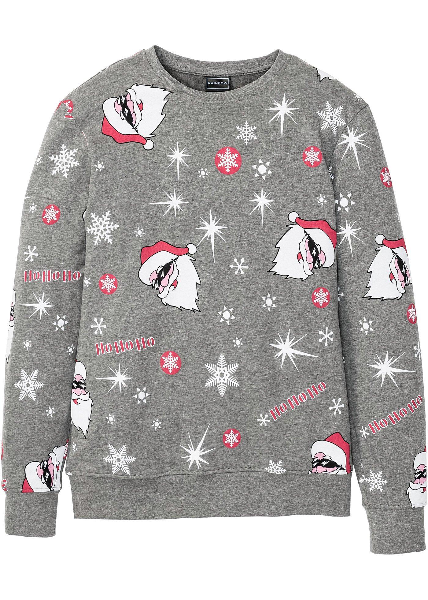 Sweat-shirt à motif de Noël