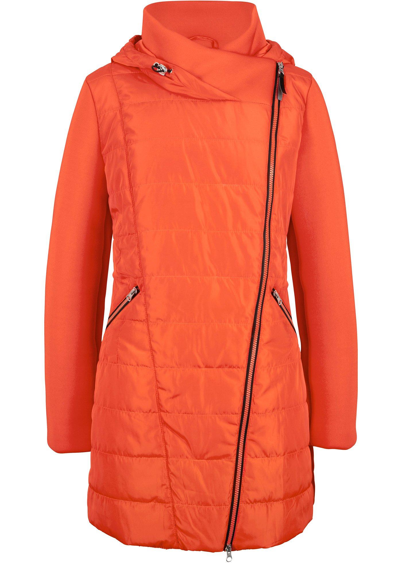 Veste à col large et capuche