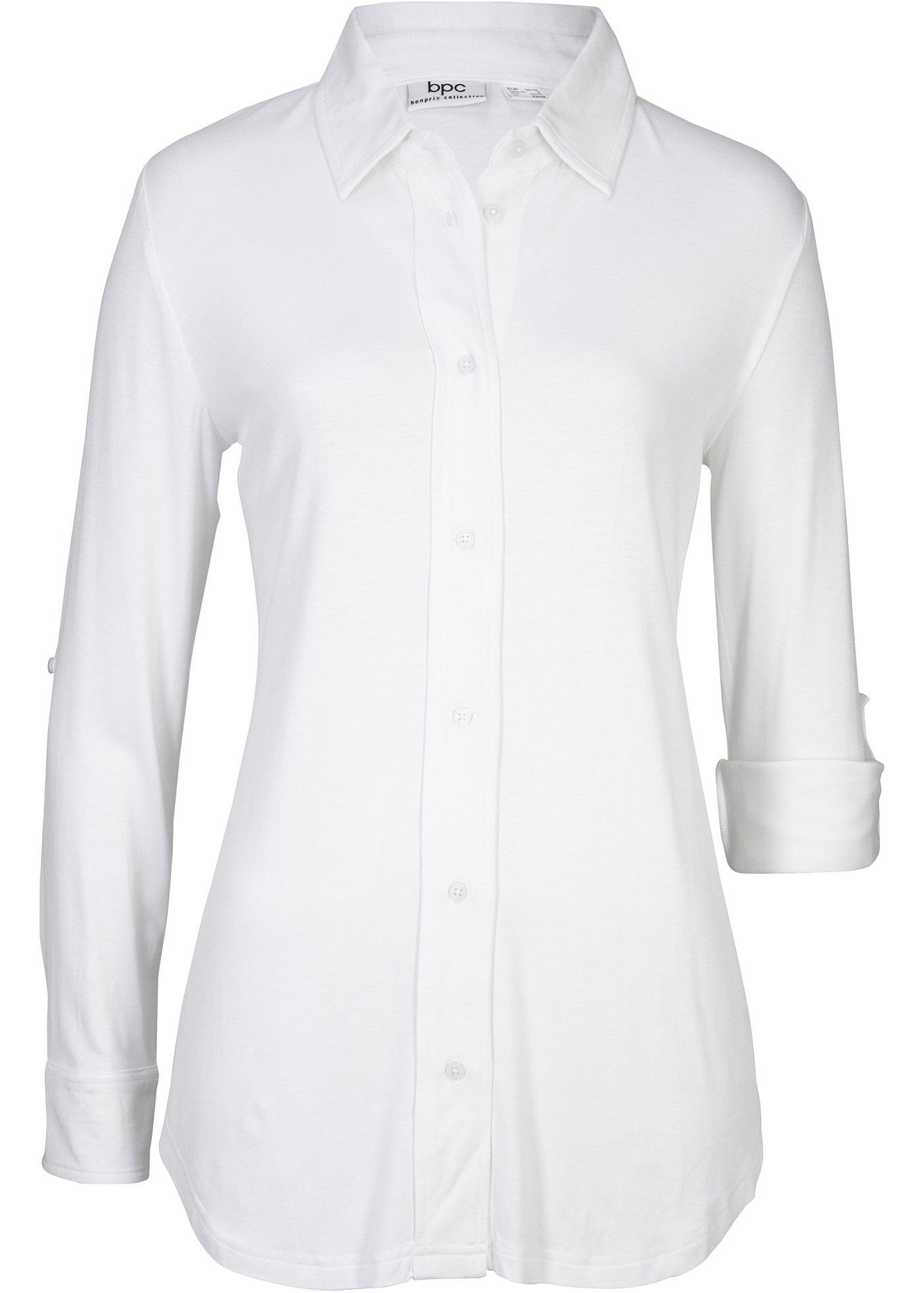 Chemisier jersey long