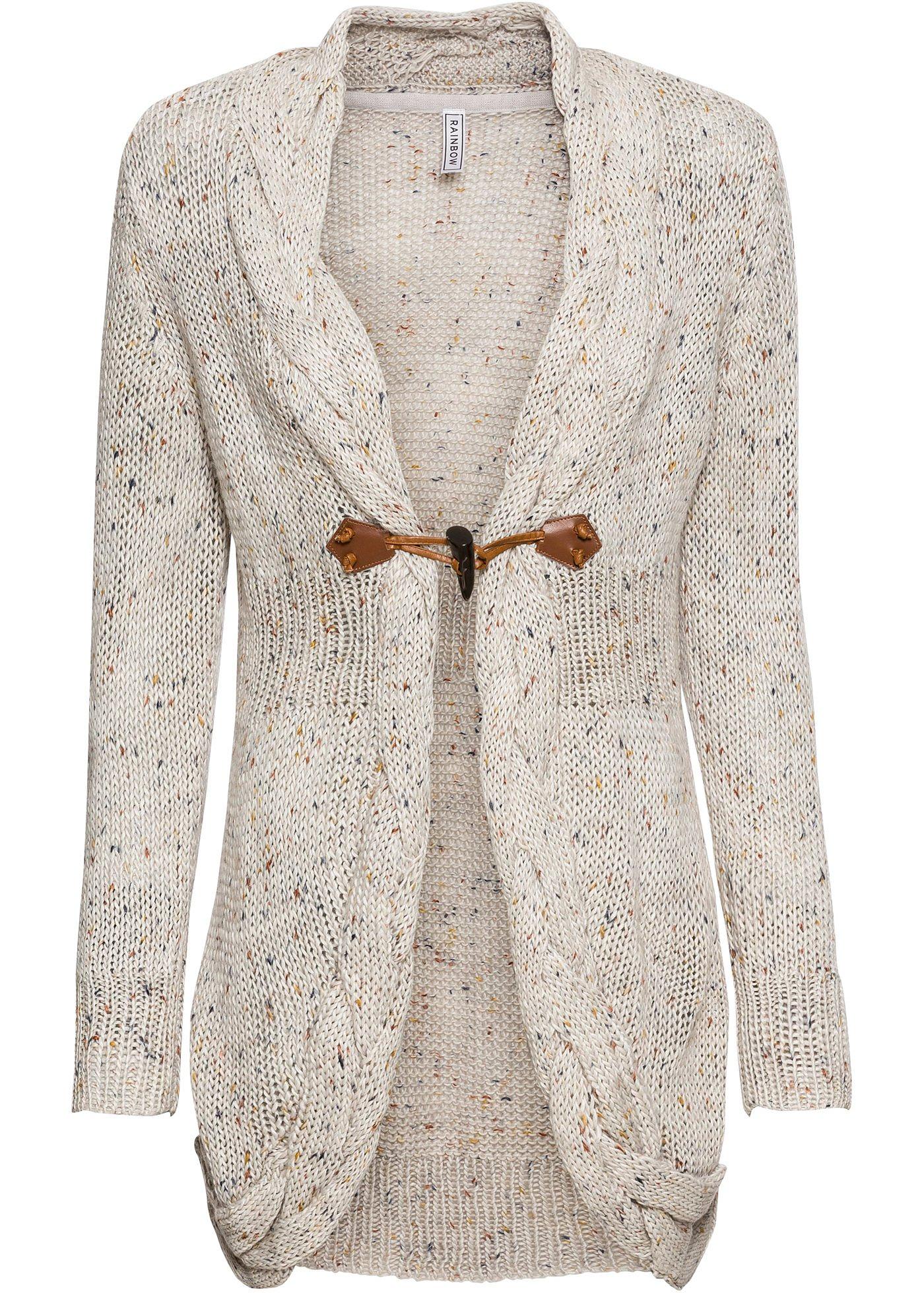 Gilet long en maille