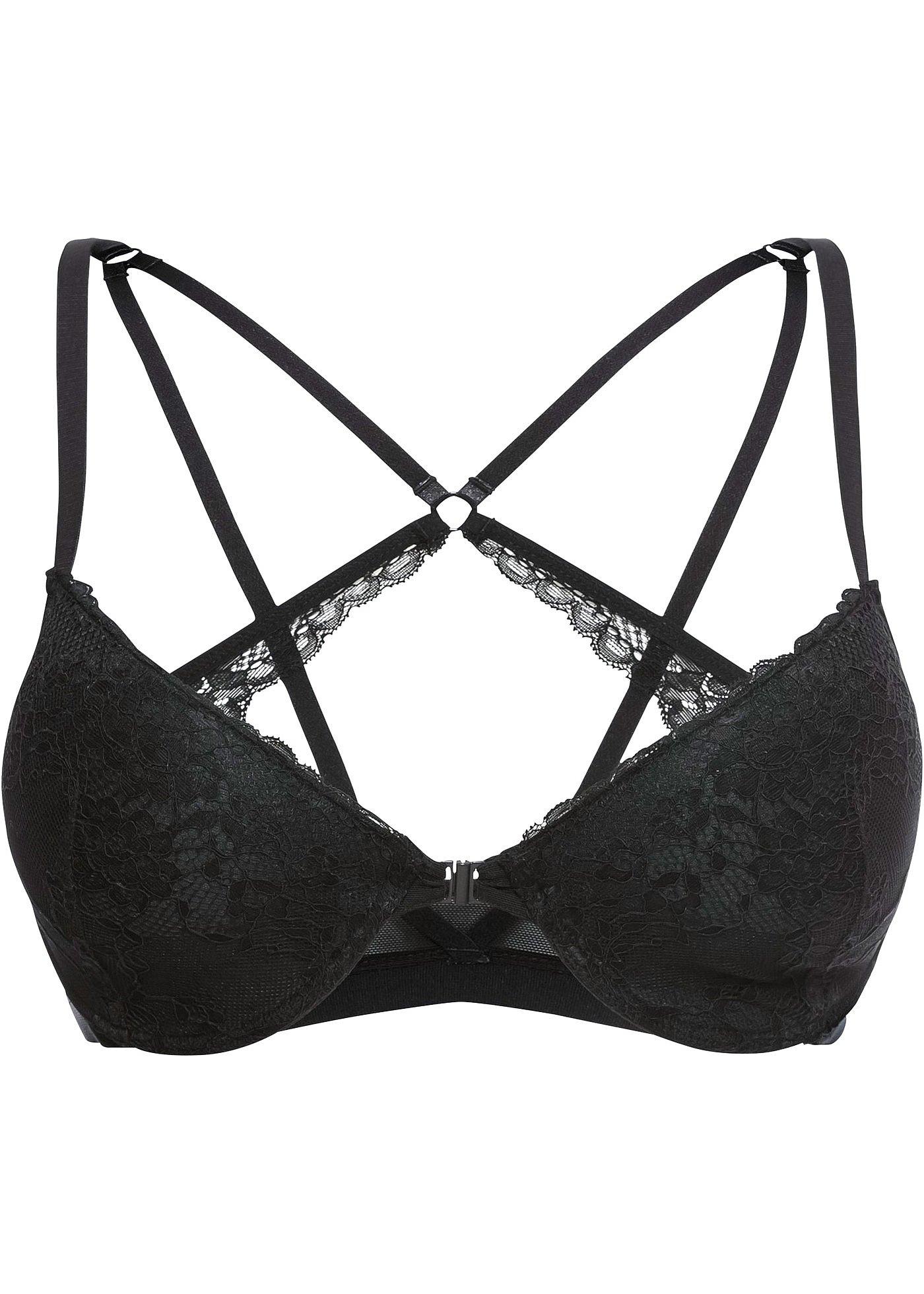 Soutien-gorge à coques fermeture devant avec dos nageur