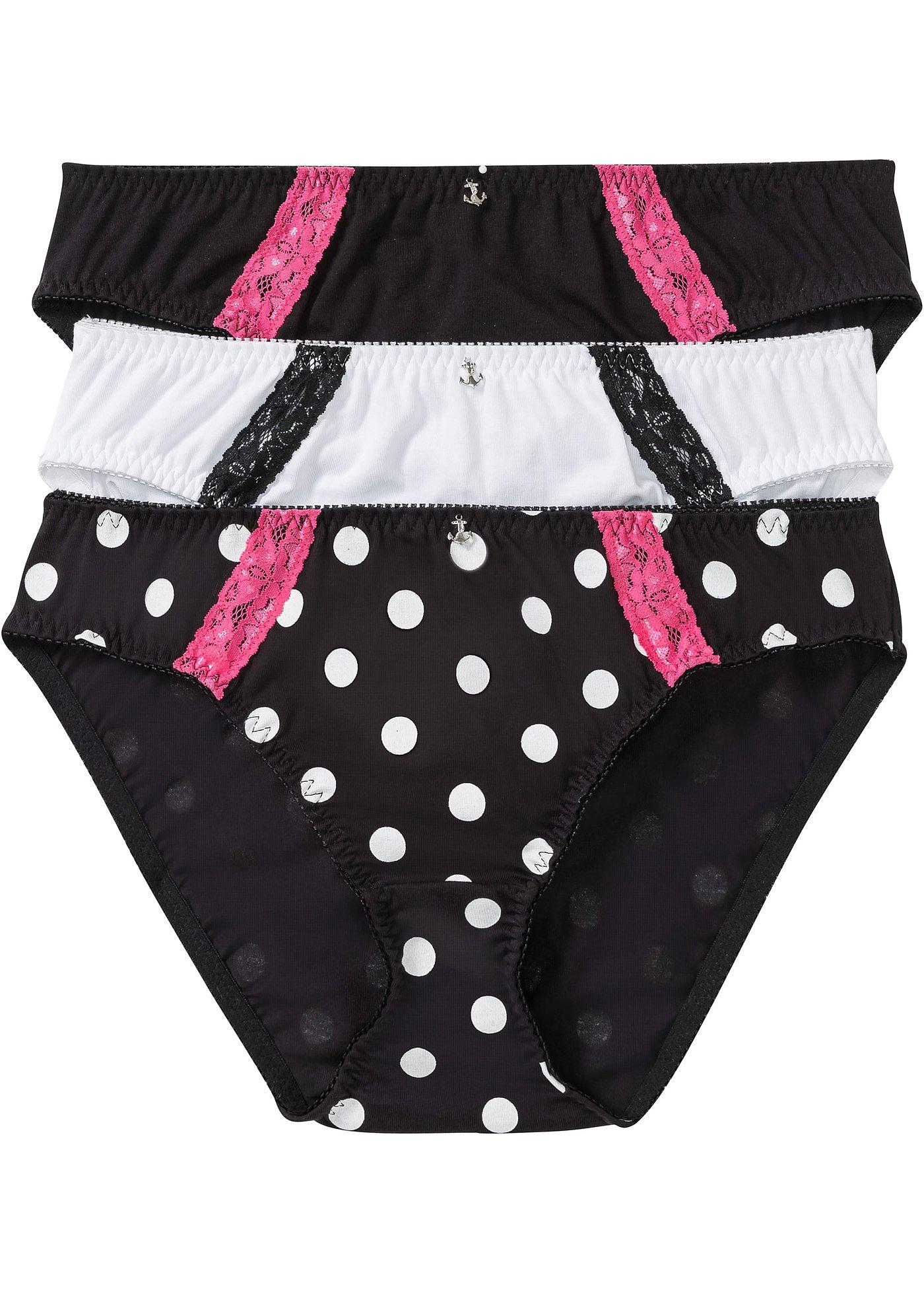 Lot de 3 slips coton bio