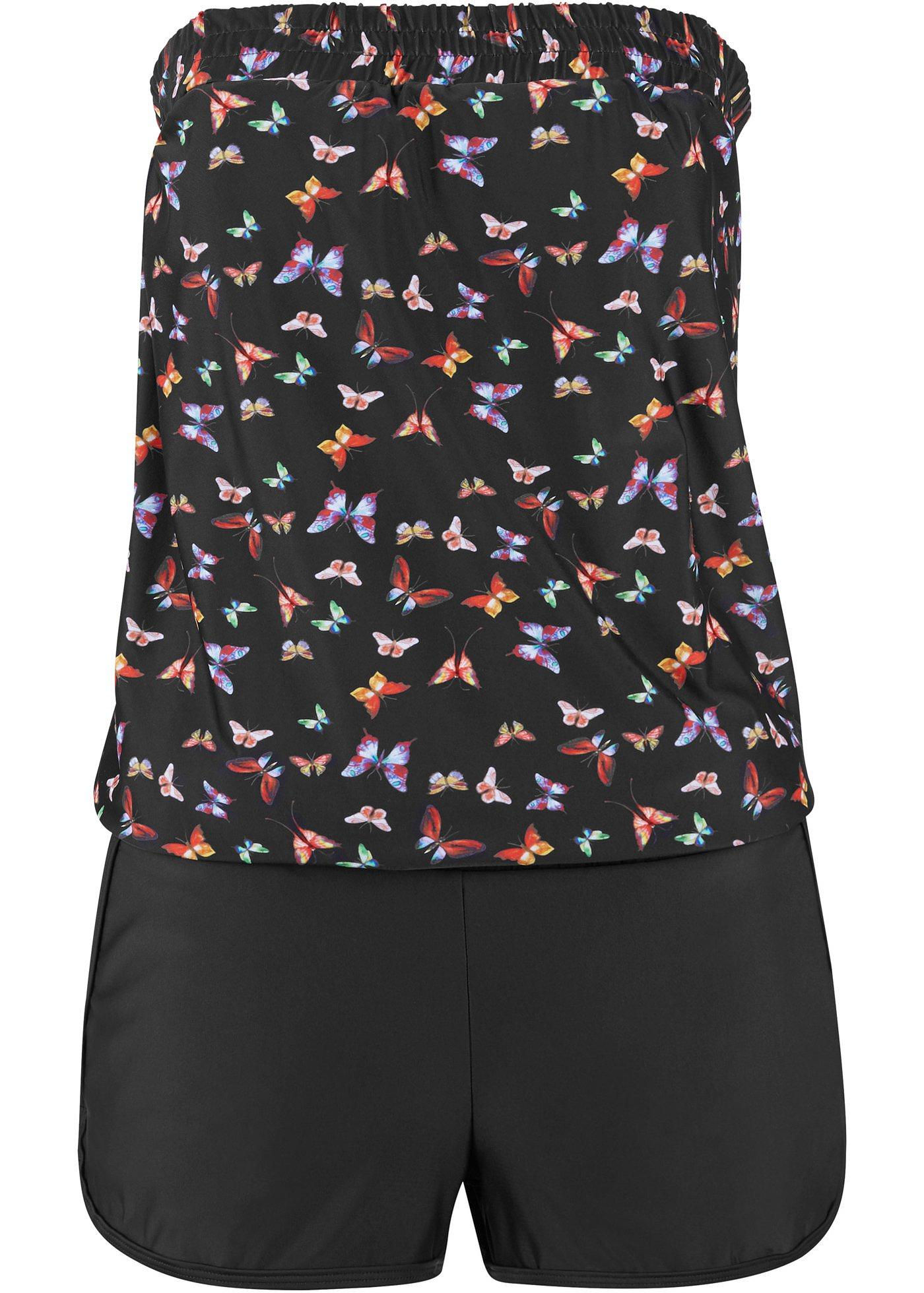 Combishort de bain avec slip intérieur