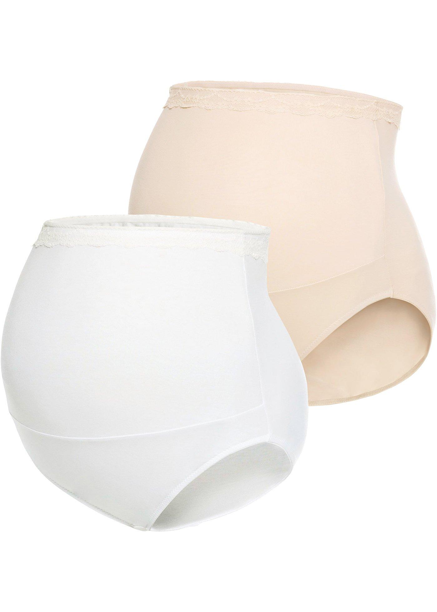Lot de 2 slips de grossesse avec coton bio