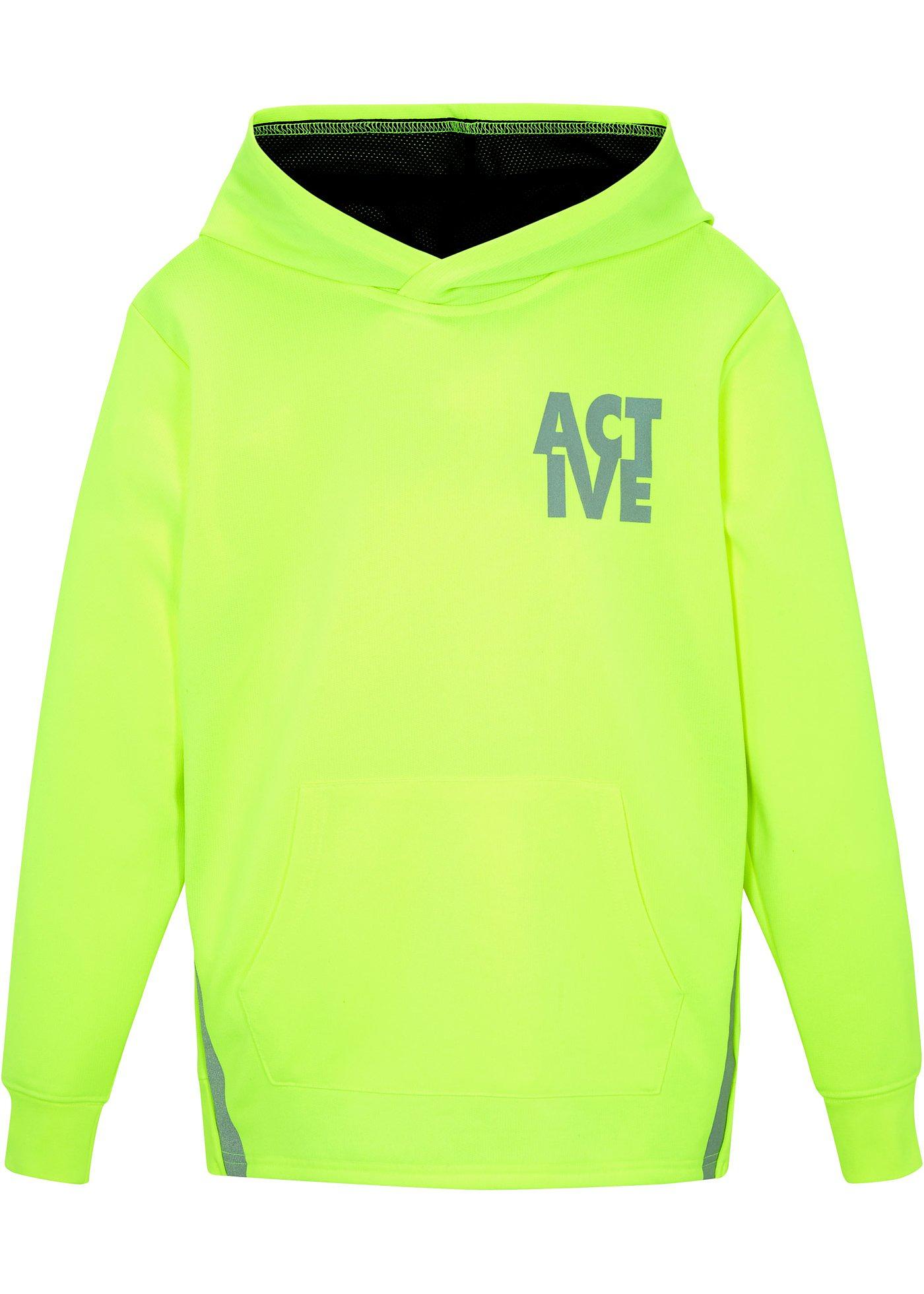 Sweat-shirt de sport garçon à imprimé réfléchissant