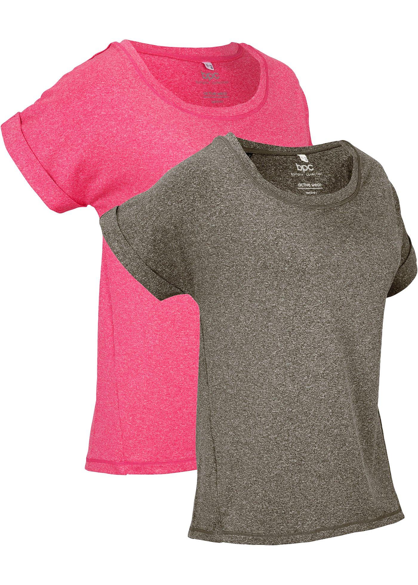 Lot de 2 T-shirts de sport à manches courtes