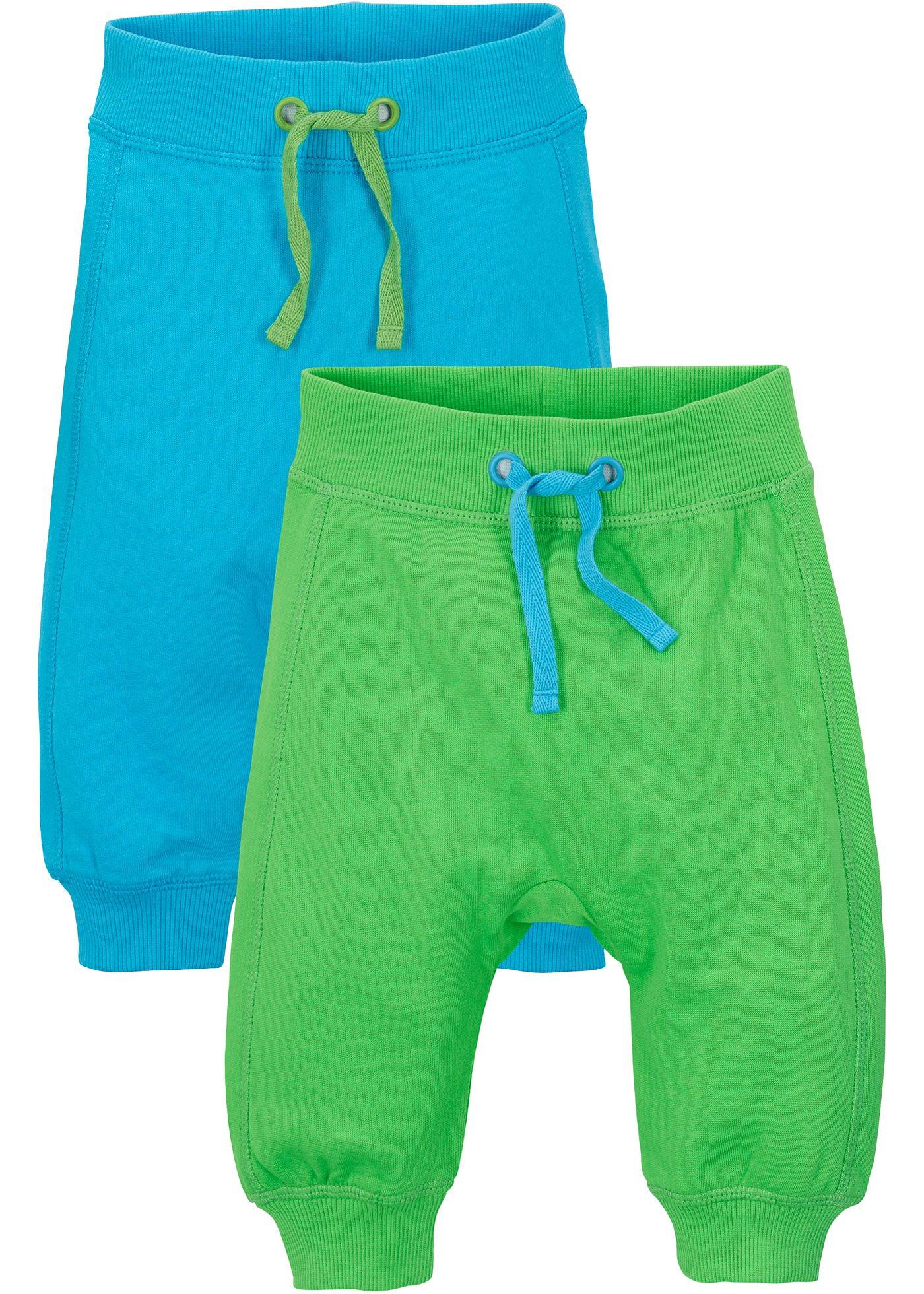 Lot de 2 pantalons sweat bébé coton bio