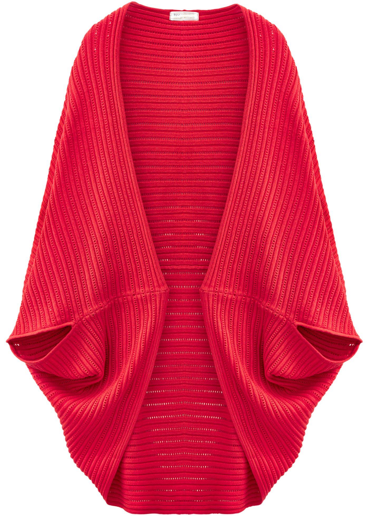 Poncho en fine maille