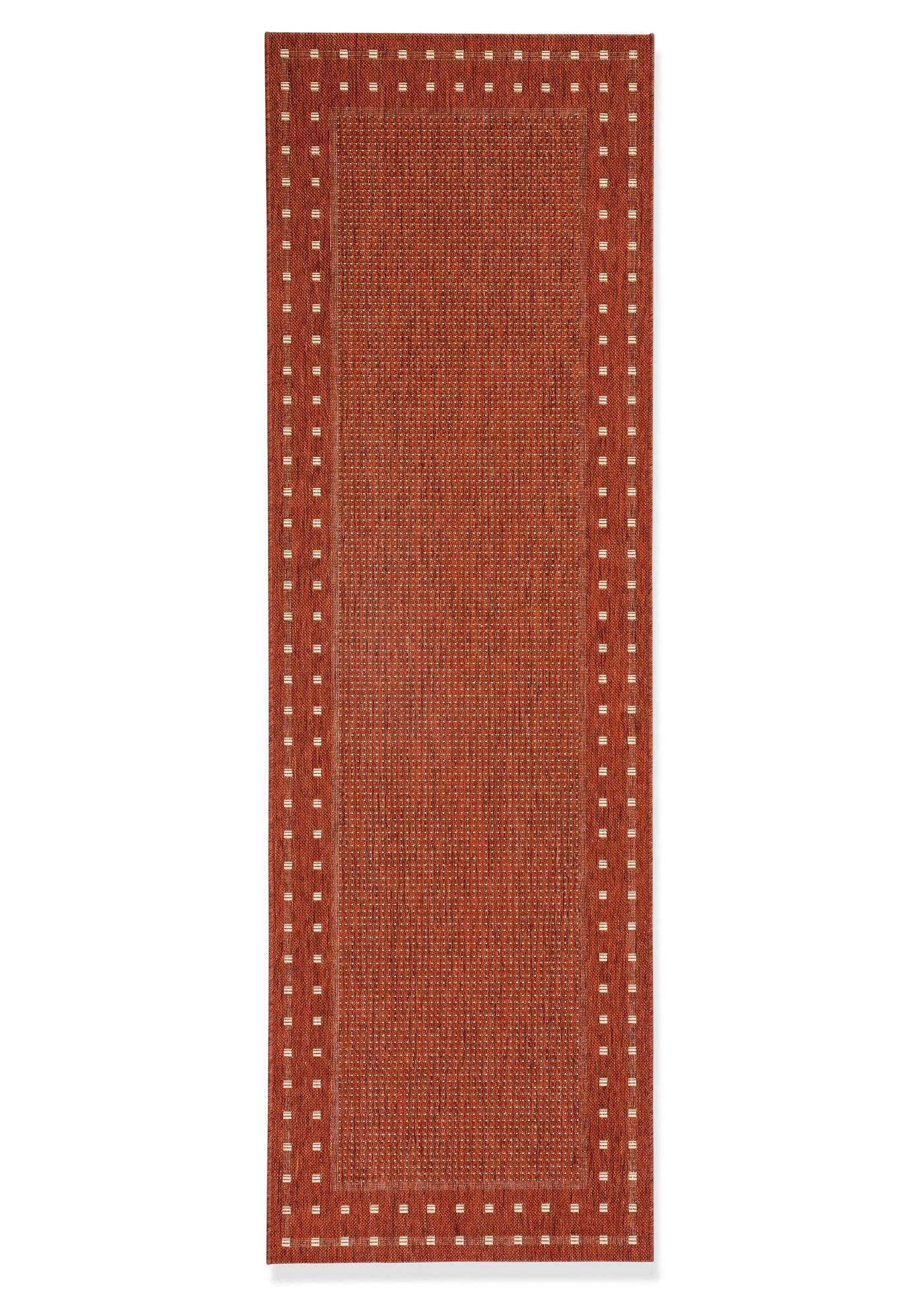 Tapis de passage intérieur et extérieur avec bordure