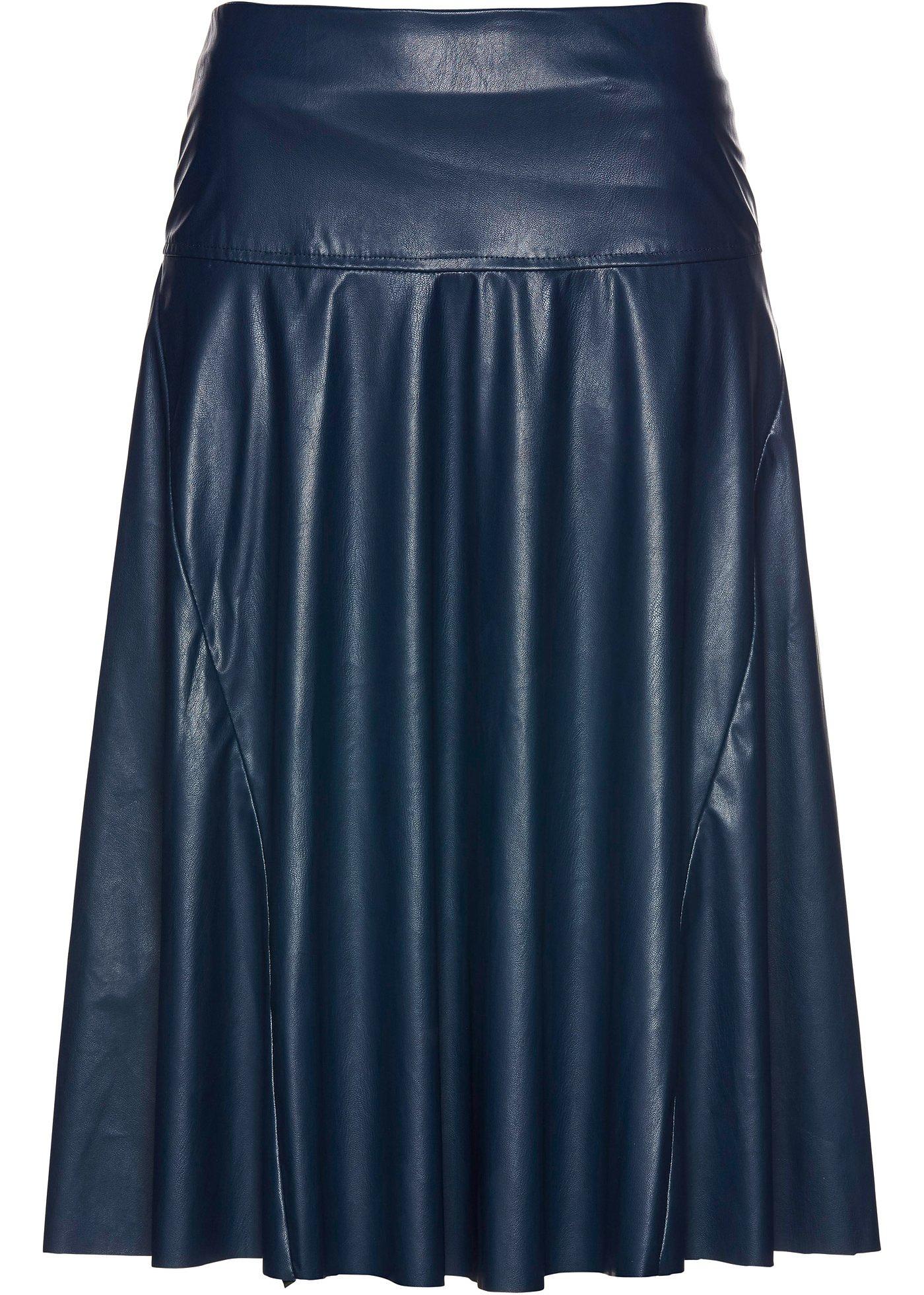 Jupe synthétique imitation cuir