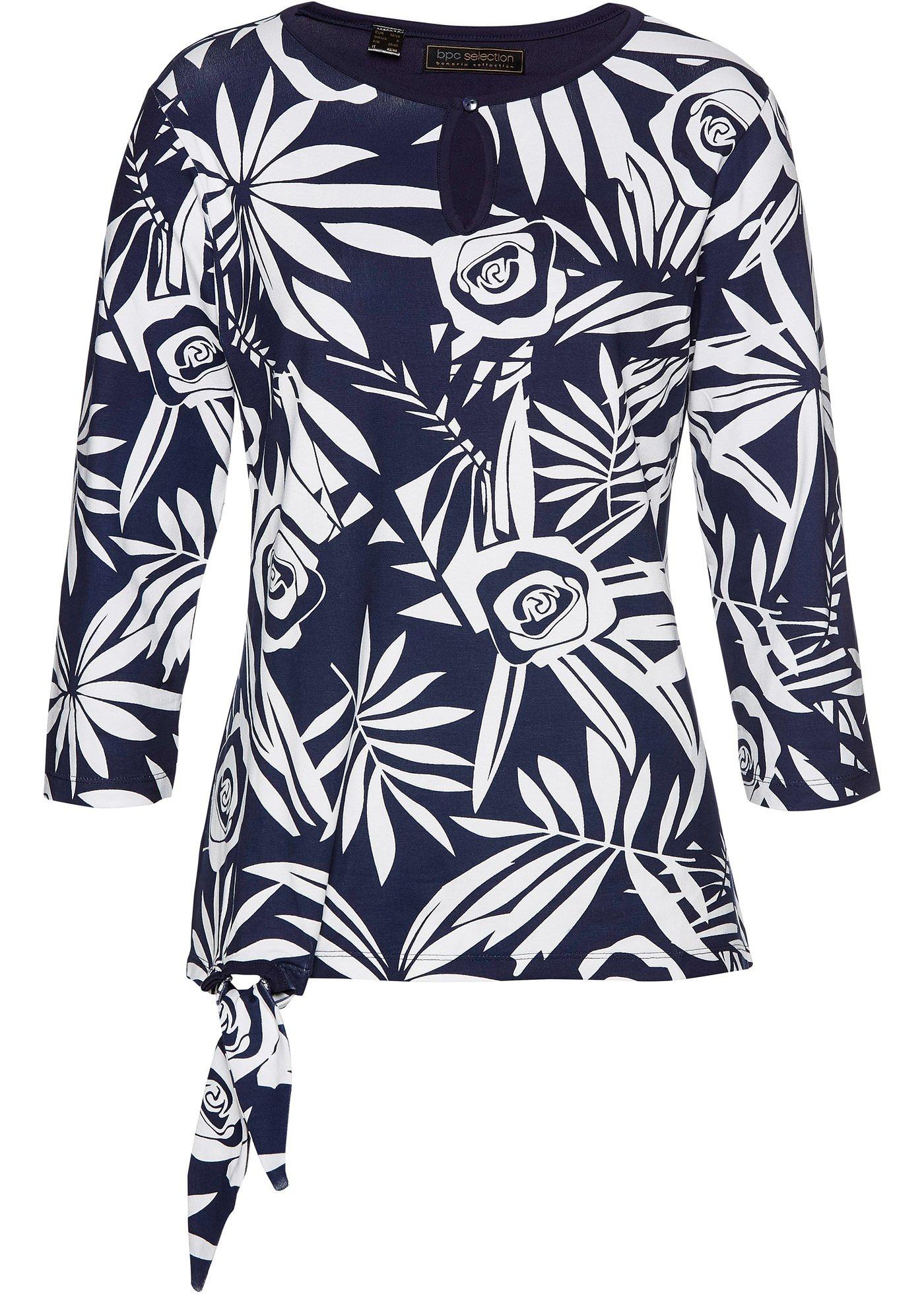 T-shirt extensible à imprimé