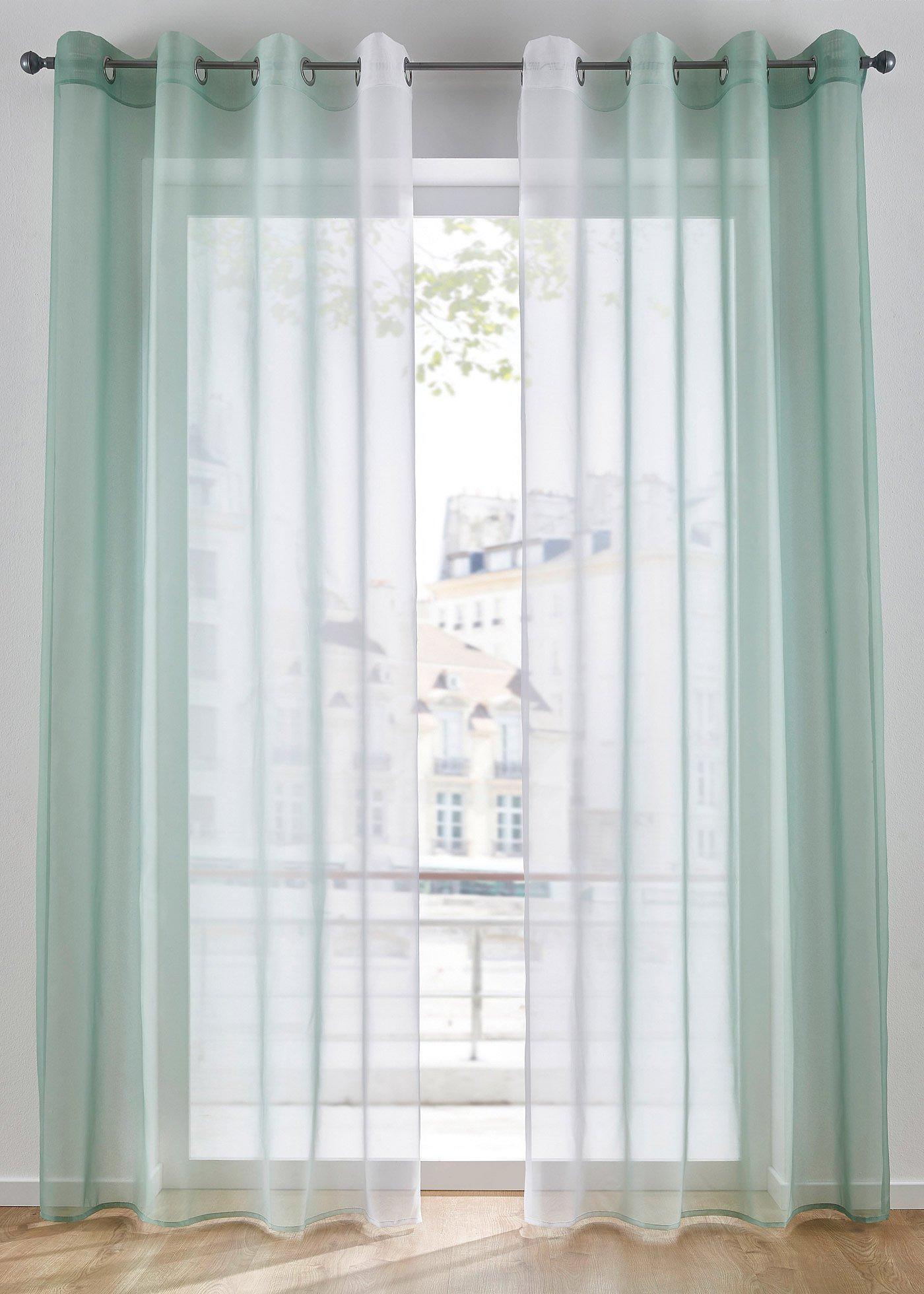 Voilage en dégradé (Ens. 2 pces.)