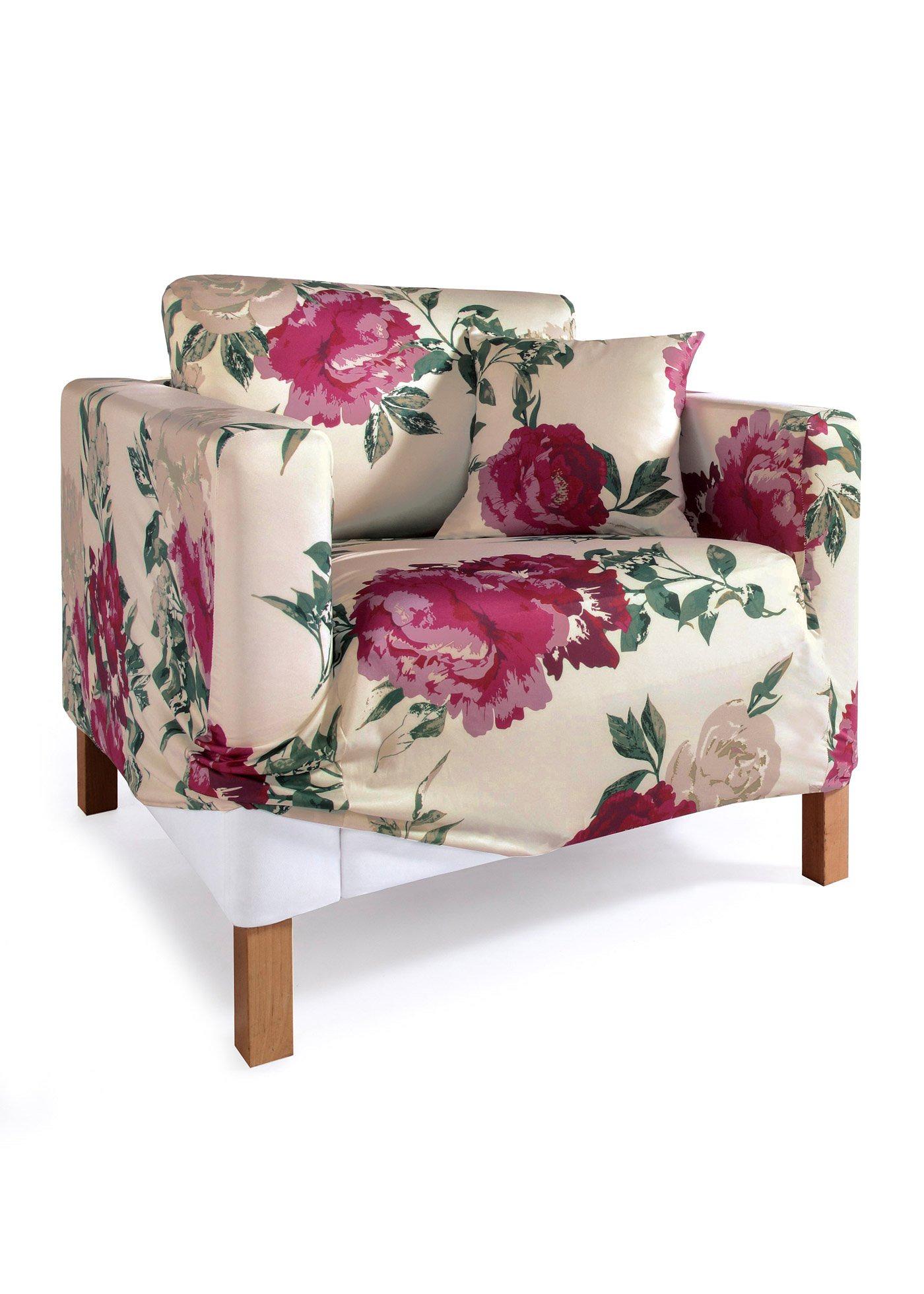 Housse à motif floral