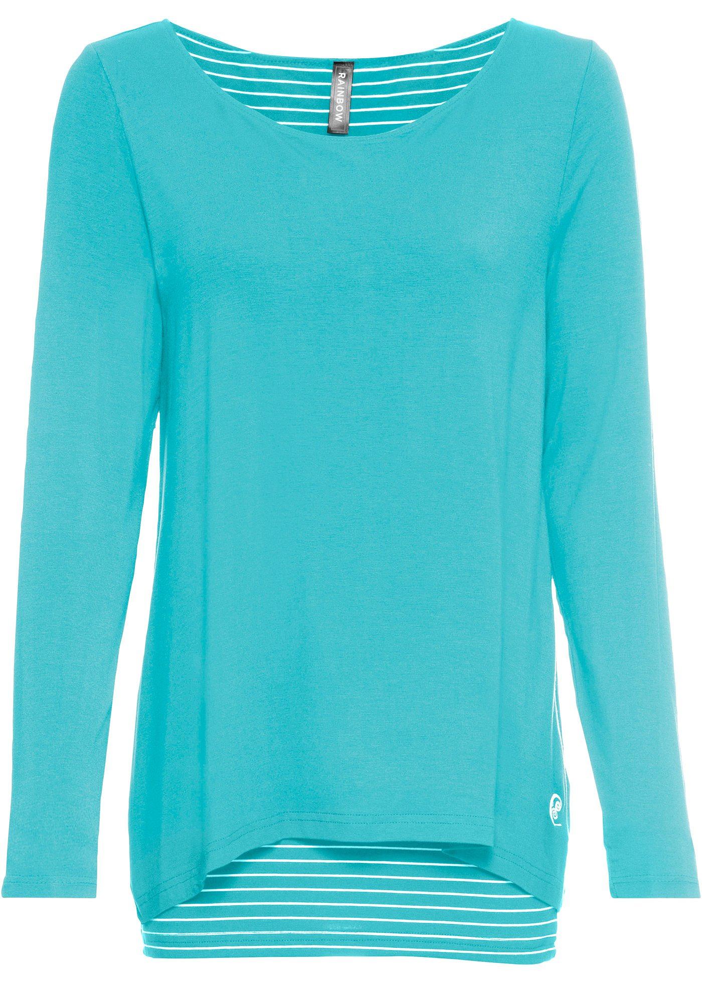 T-shirt long manches longues en double épaisseur