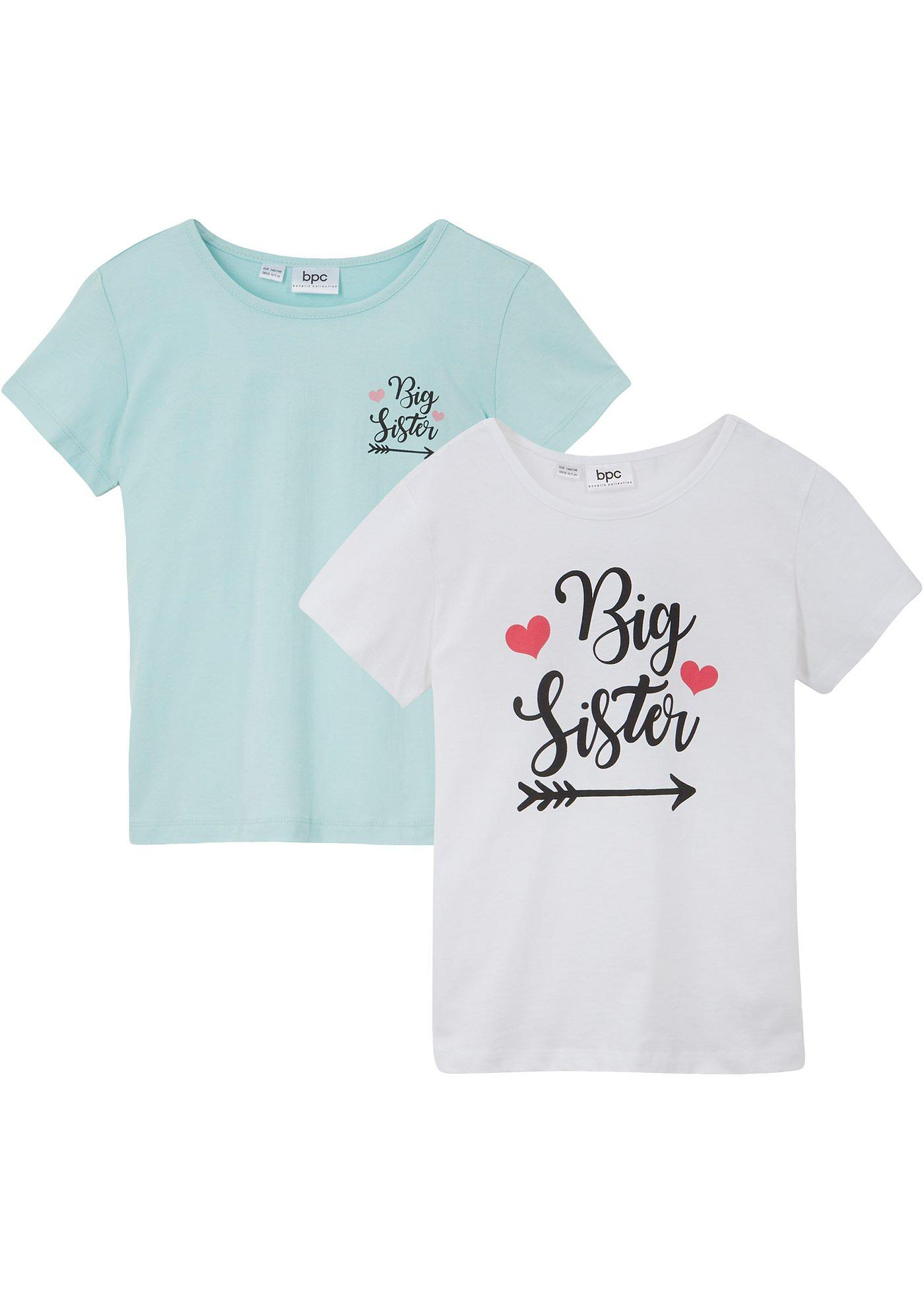Lot de 2 T-shirts fille
