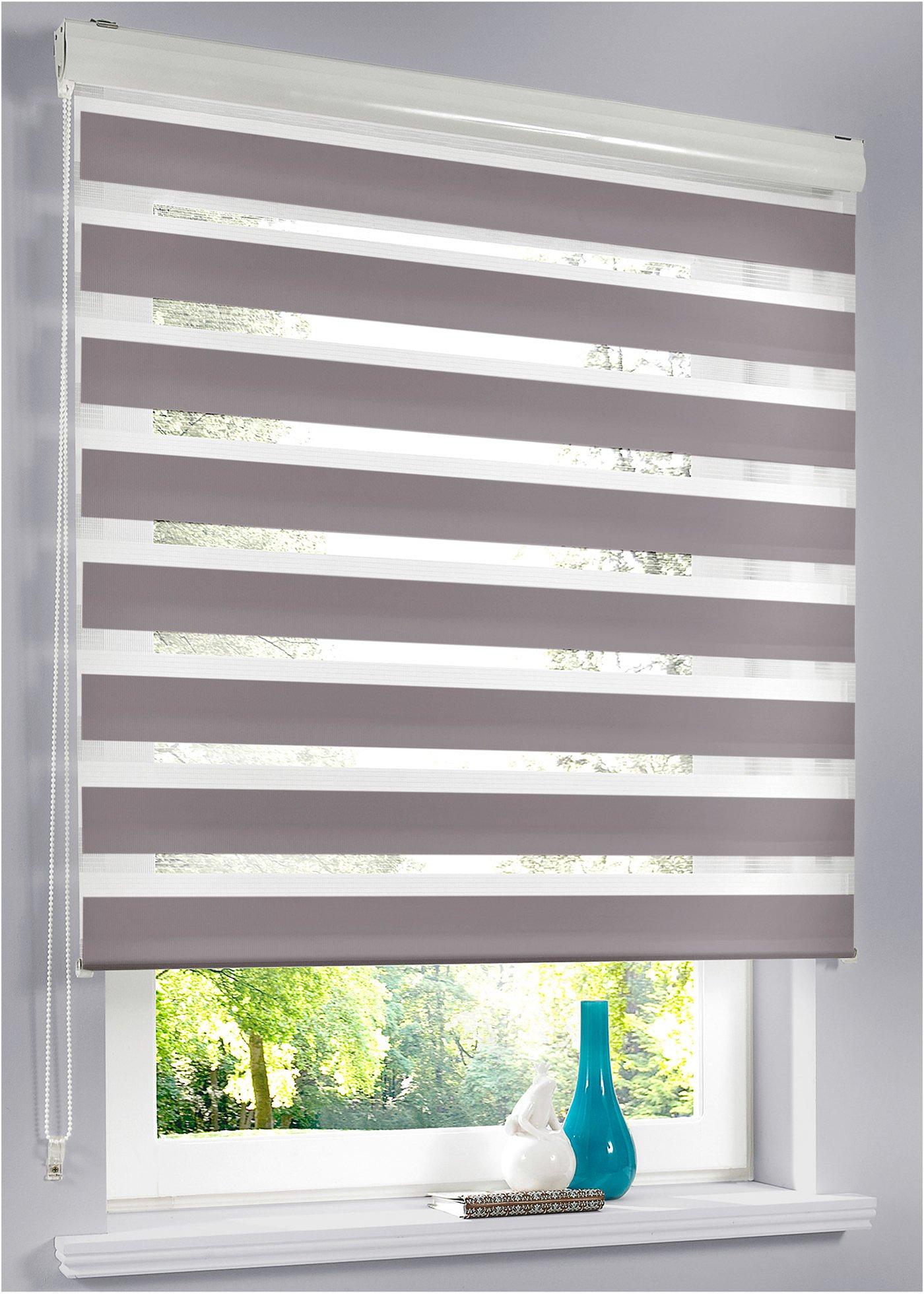 Store double uni, pose avec perçage