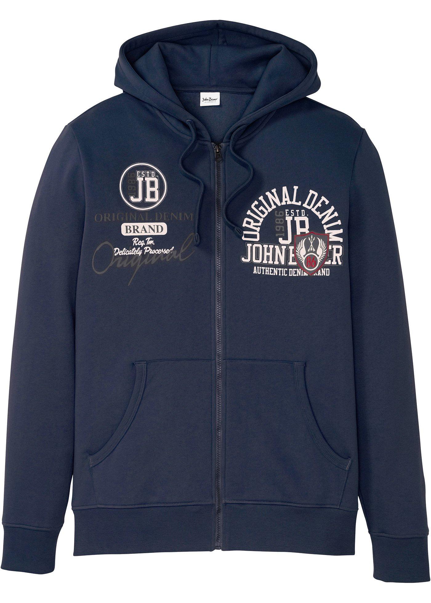 Gilet sweat à capuche