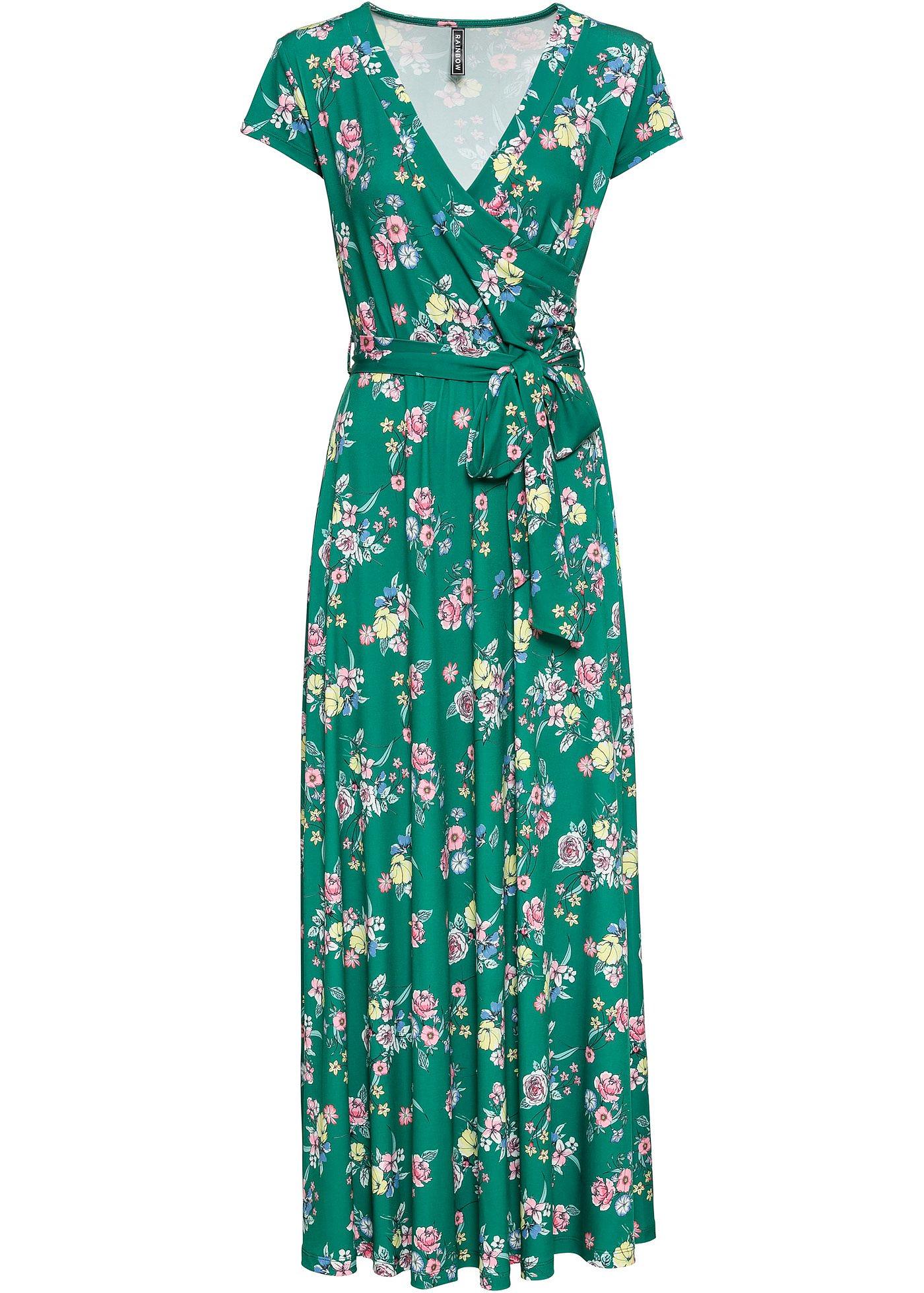 Robe longue style portefeuille