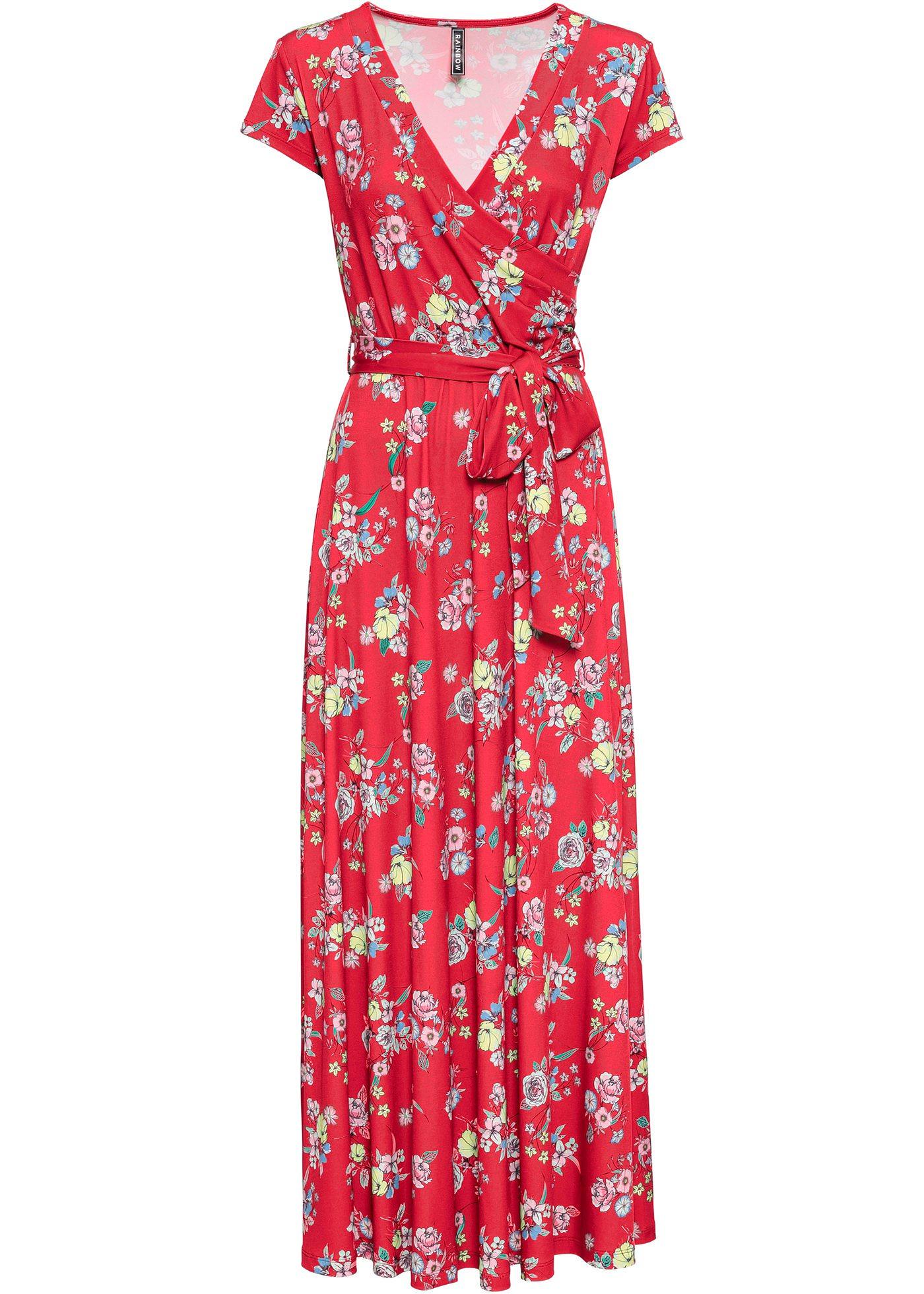 Robe longue style portefeuille