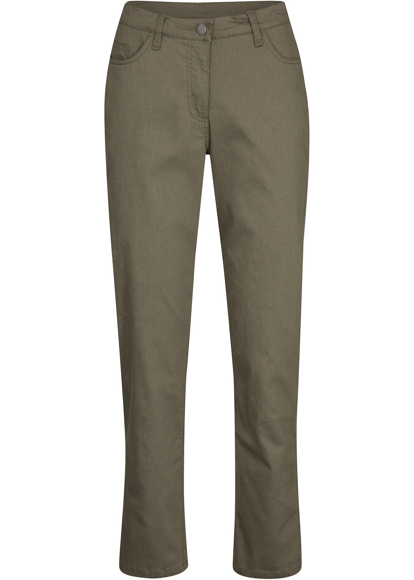 Pantalon super stretch, taille confortable, longueur cheville