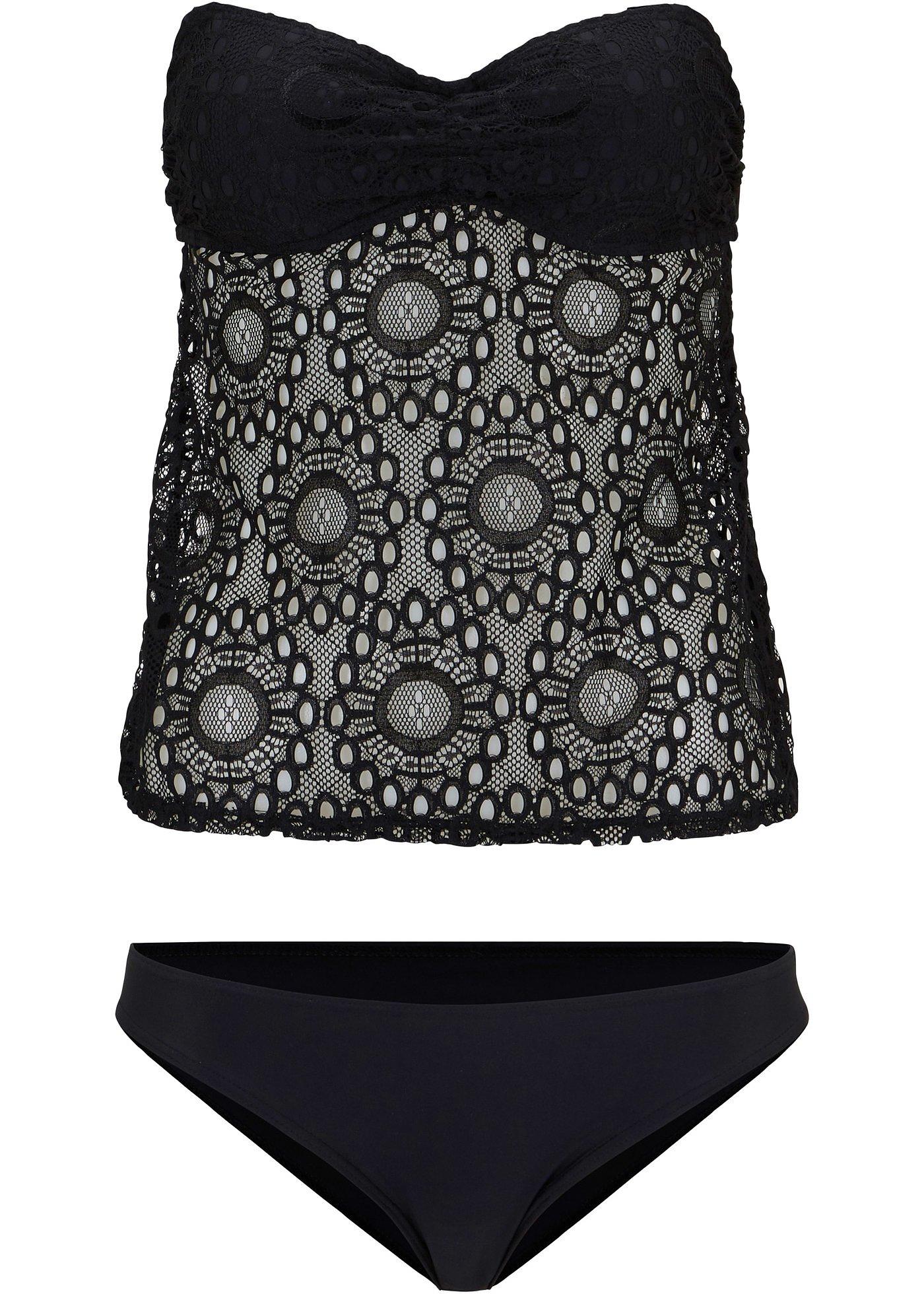 Tankini bustier (Ens. 2 pces.)