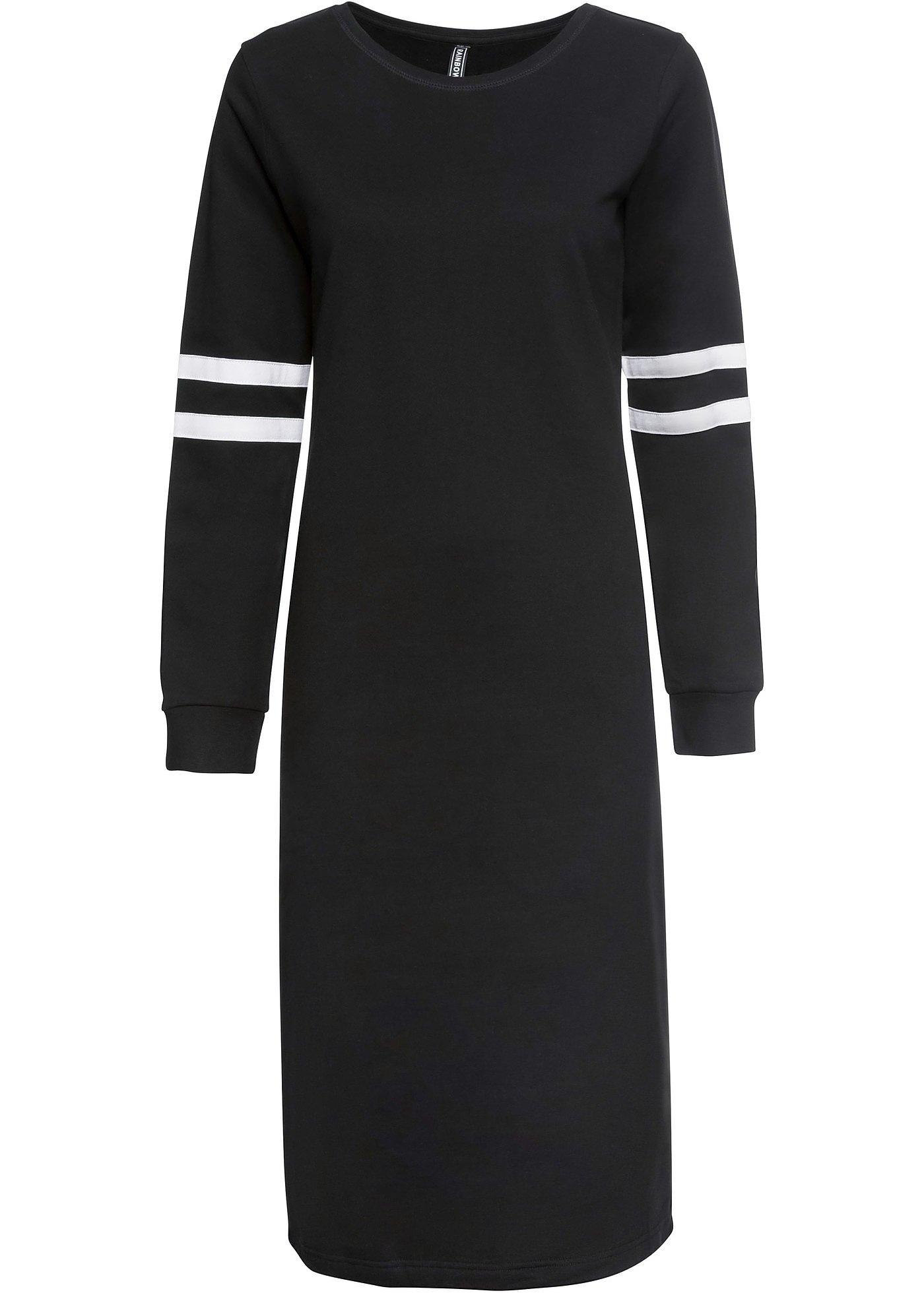 Robe sweat à rayures