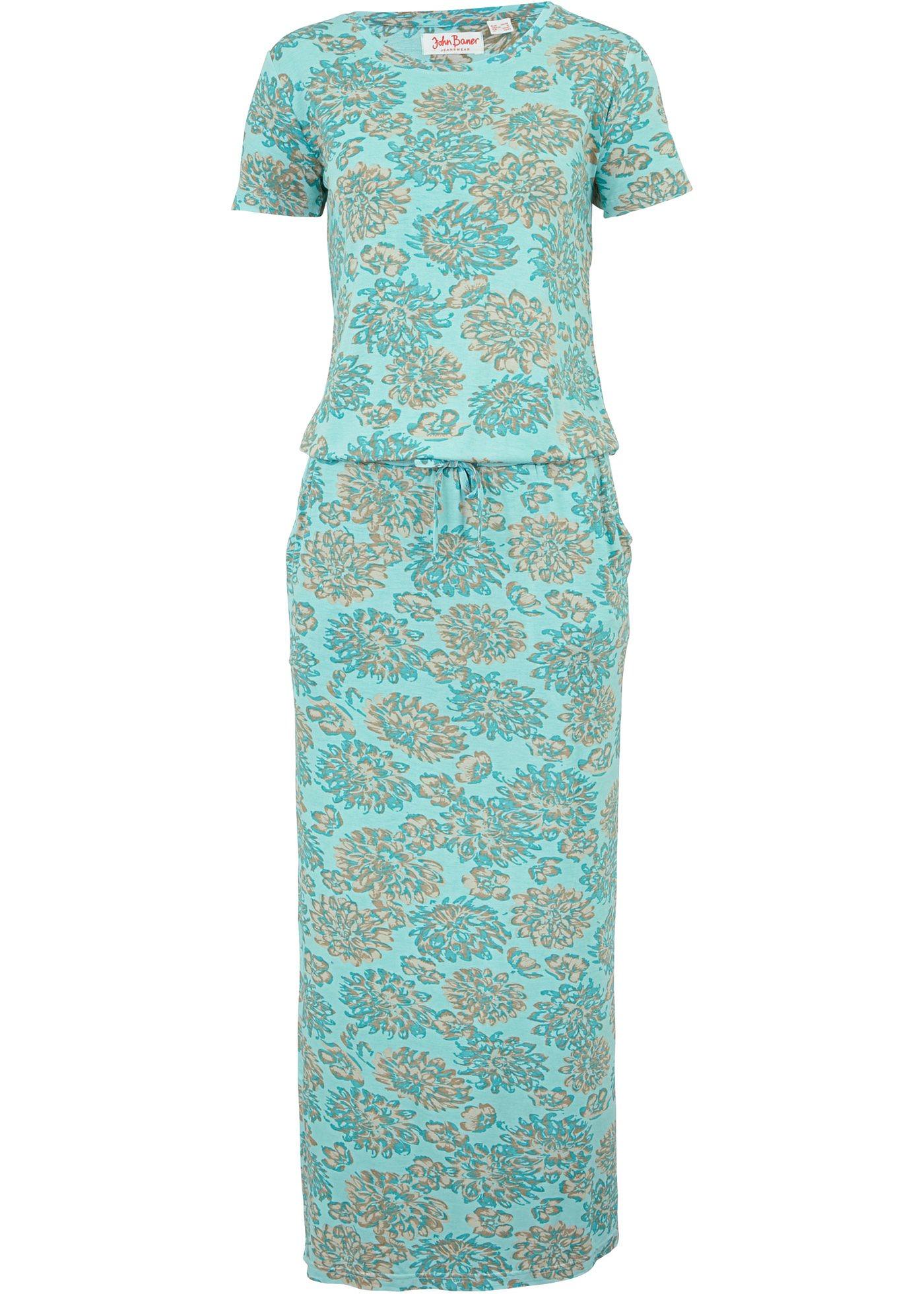 Robe en jersey imprimée