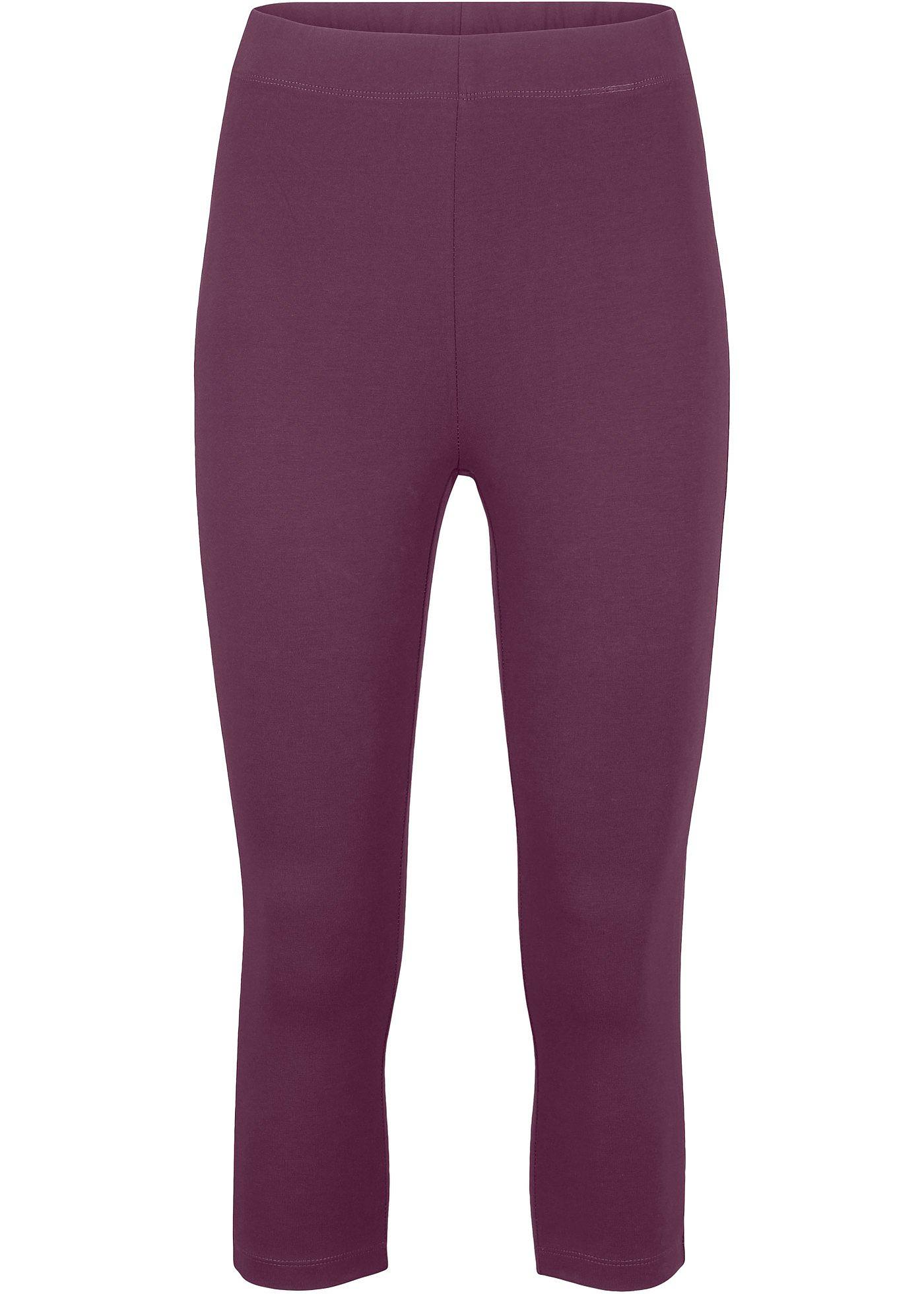 Image de Legging corsaire à empiècement taille confortable