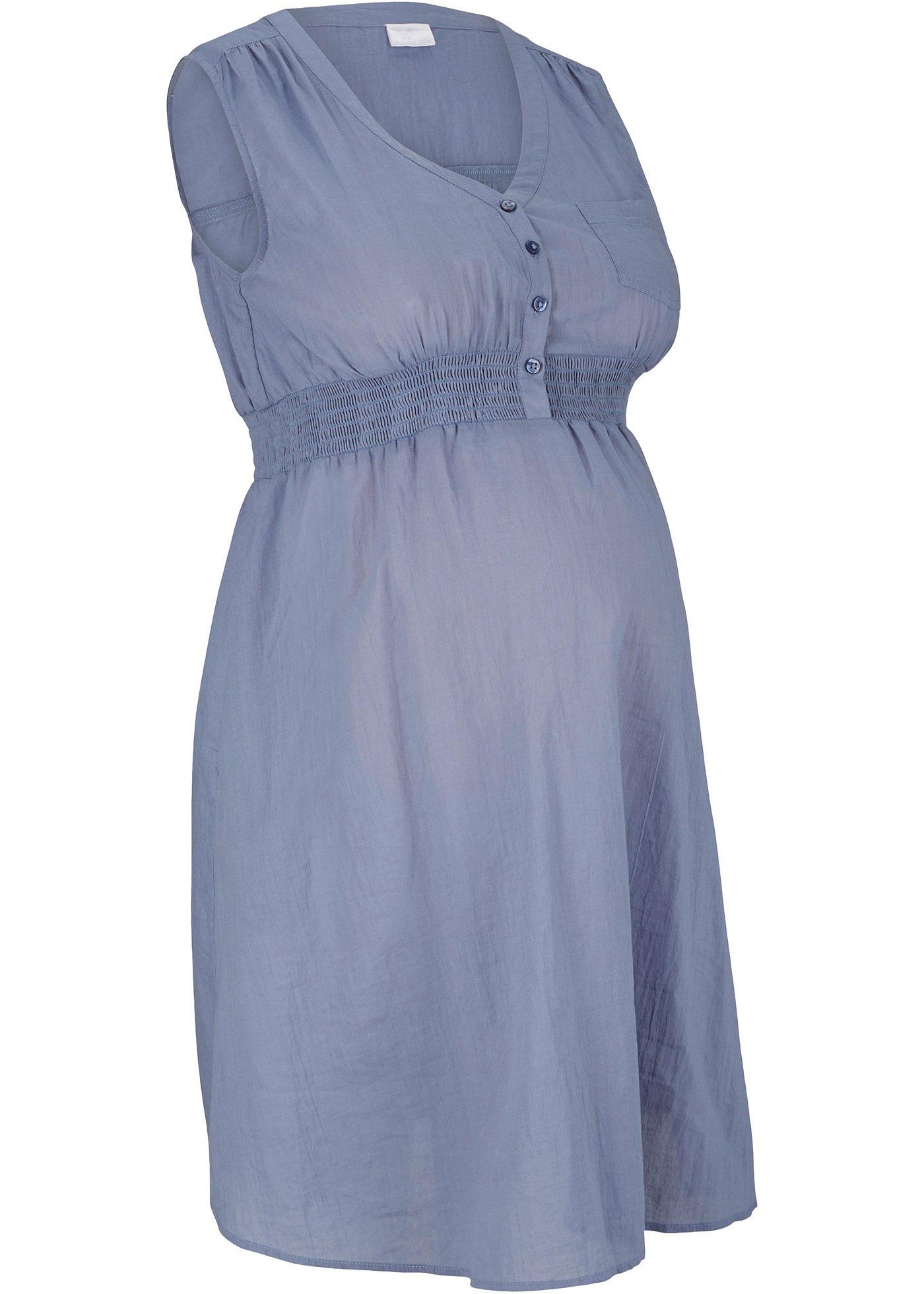 Tunique de grossesse en coton avec fonction allaitement