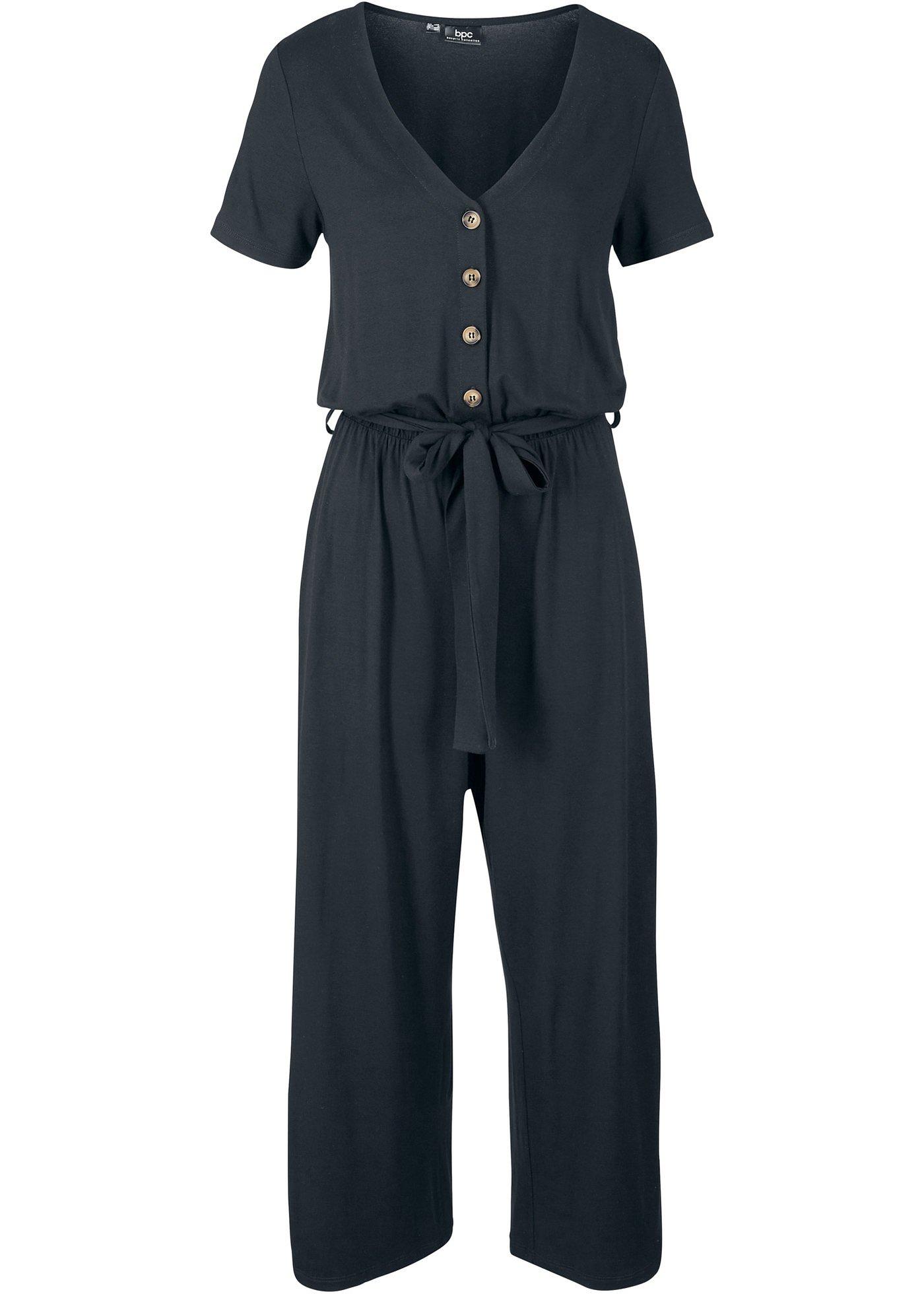 Combipantalon avec poches, manches courtes