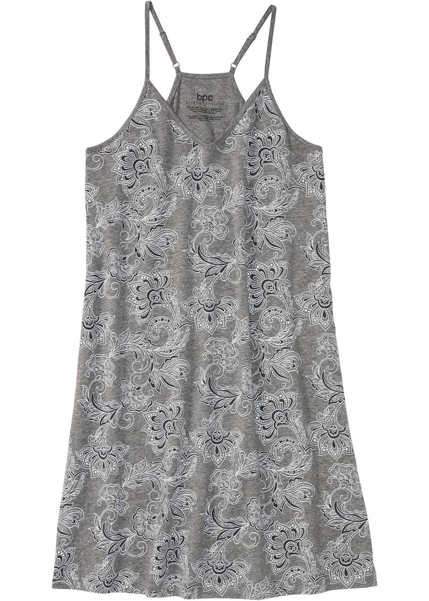 Chemise de nuit à bretelles spaghetti