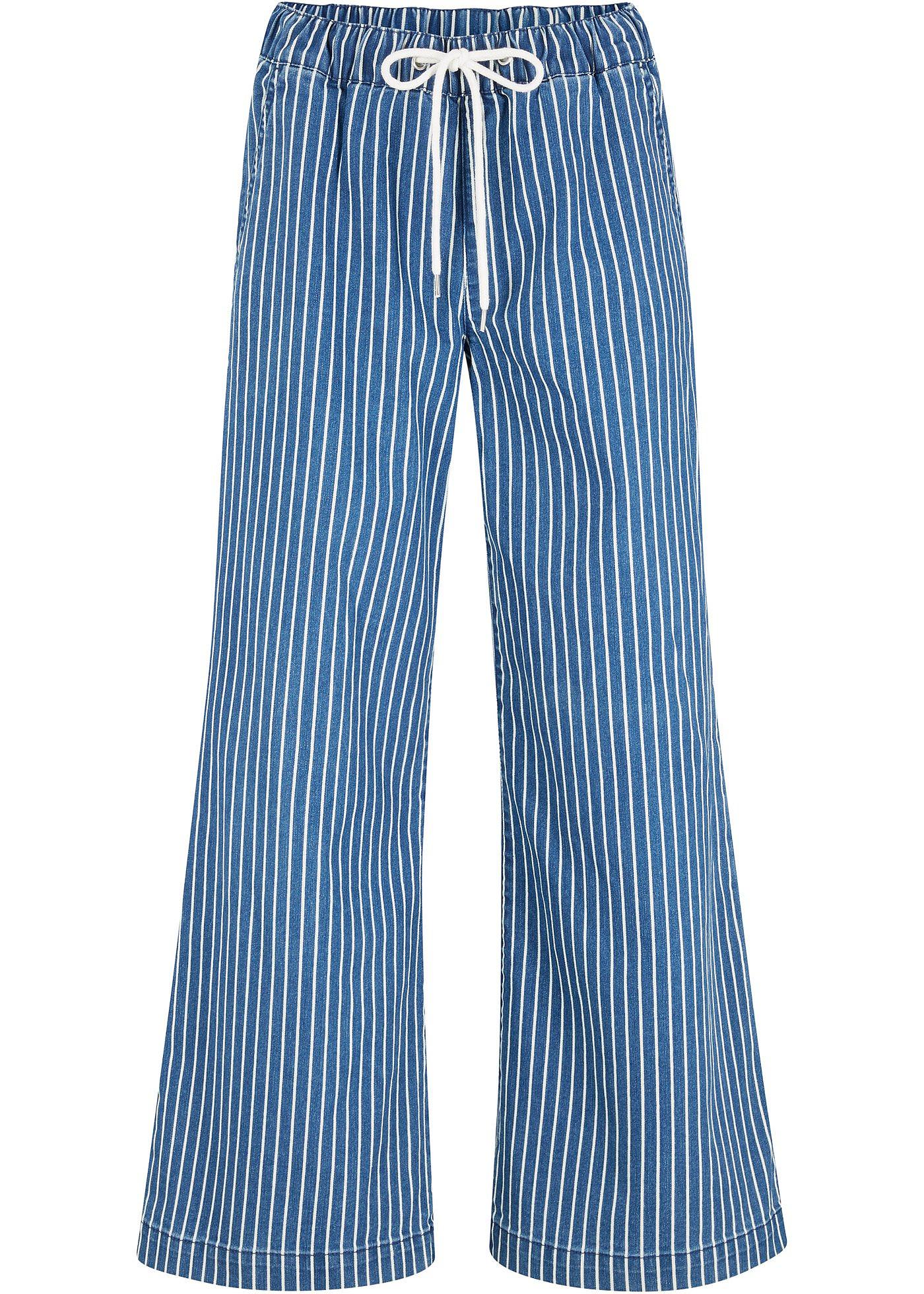 Image de Jupe-culotte en confort stretch avec cordon à nouer et taille confortable