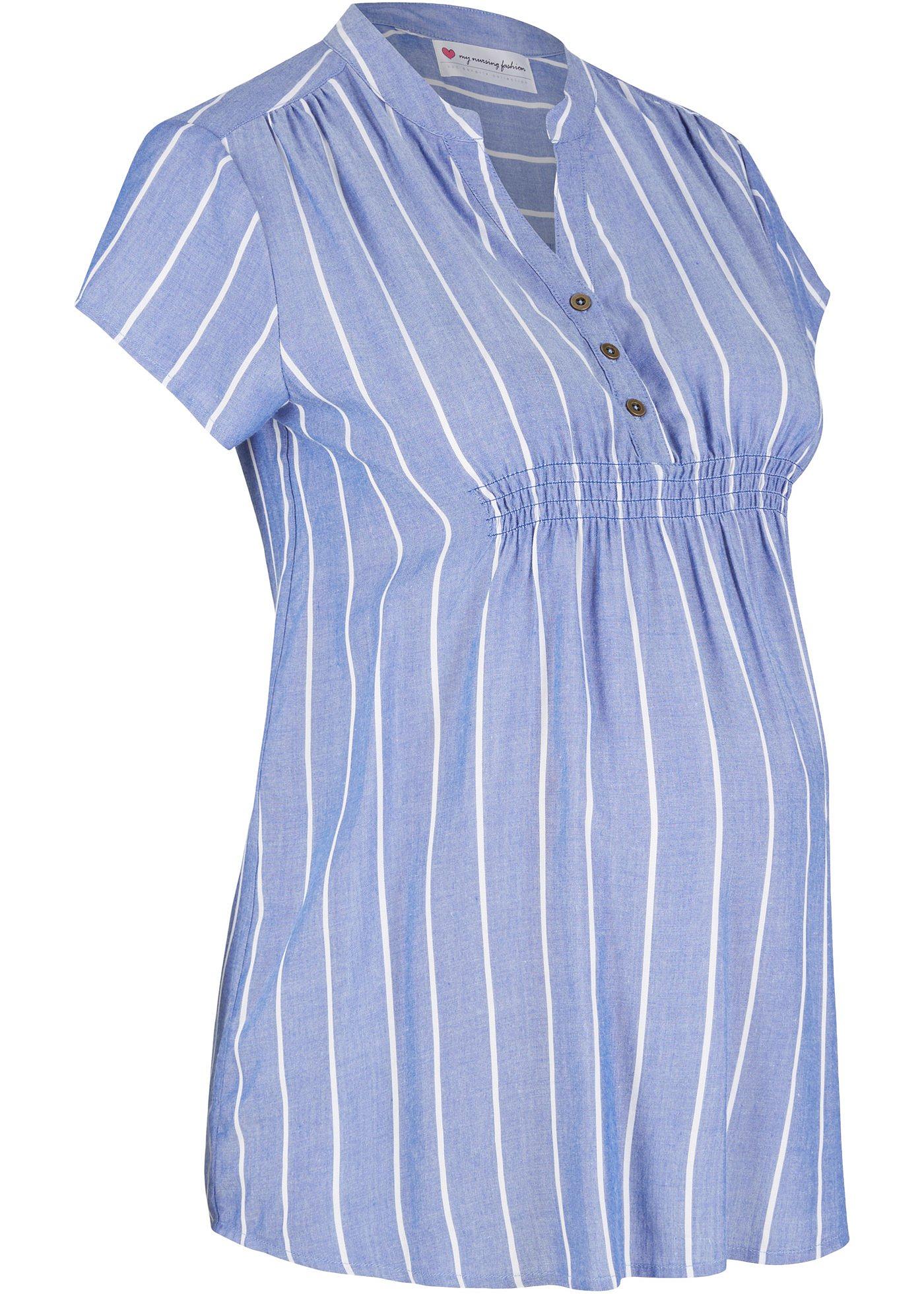 Blouse de grossesse avec fonction allaitement