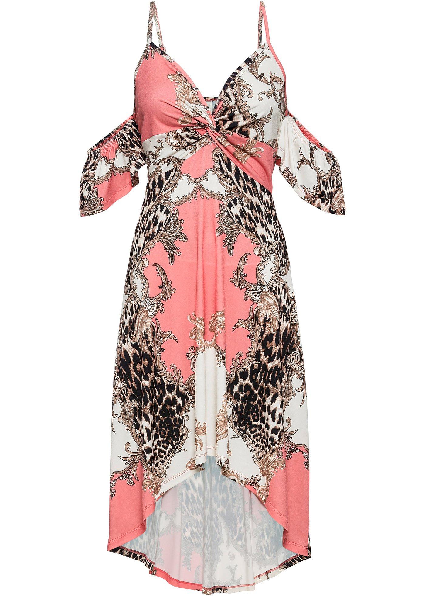 Robe estivale style court-long