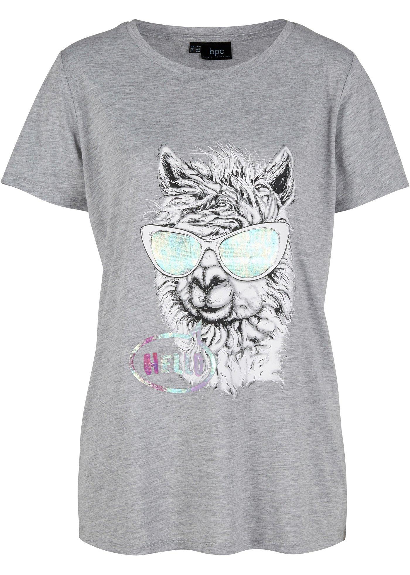 T-shirt à imprimé, manches courtes