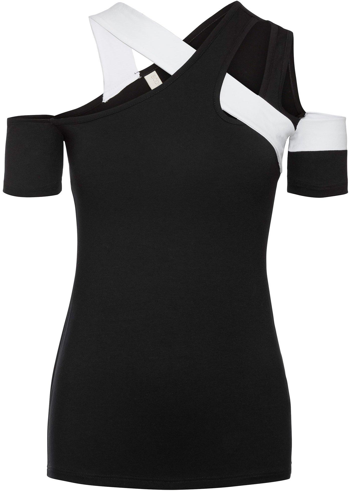 T-shirt épaules dénudées