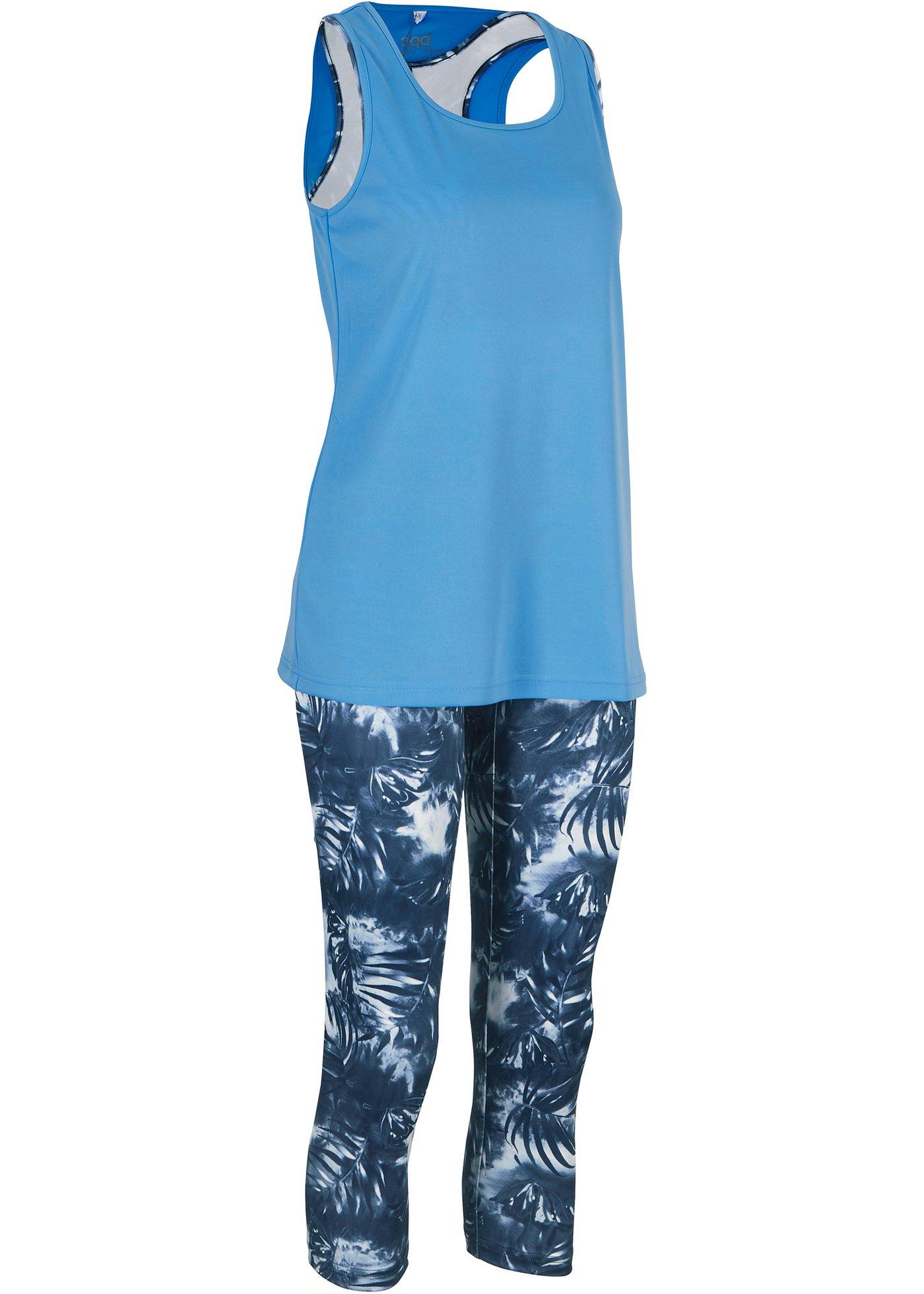 Legging fonctionnel avec top et brassière (Ens. 3 pces.)