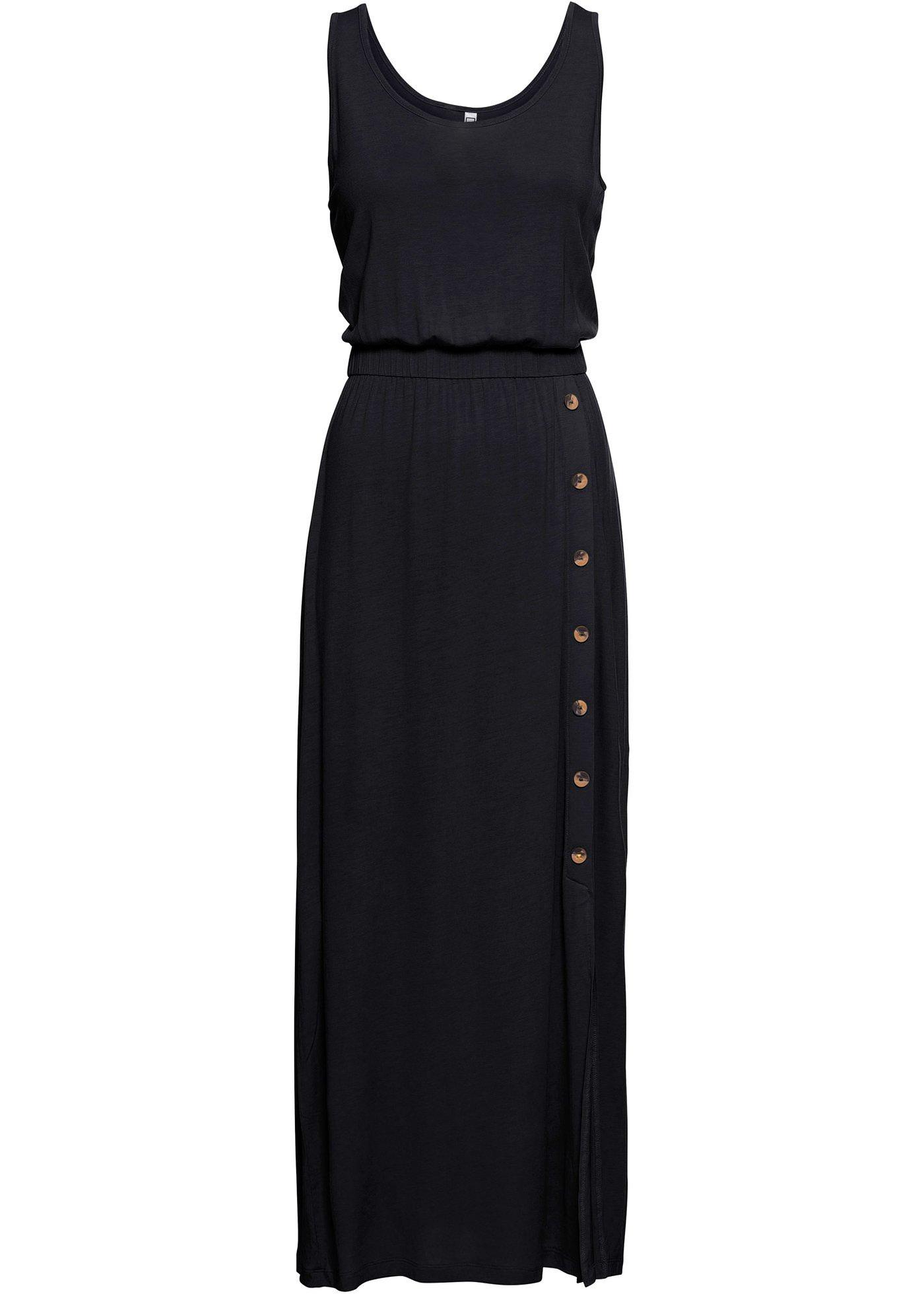 Robe longue à boutons