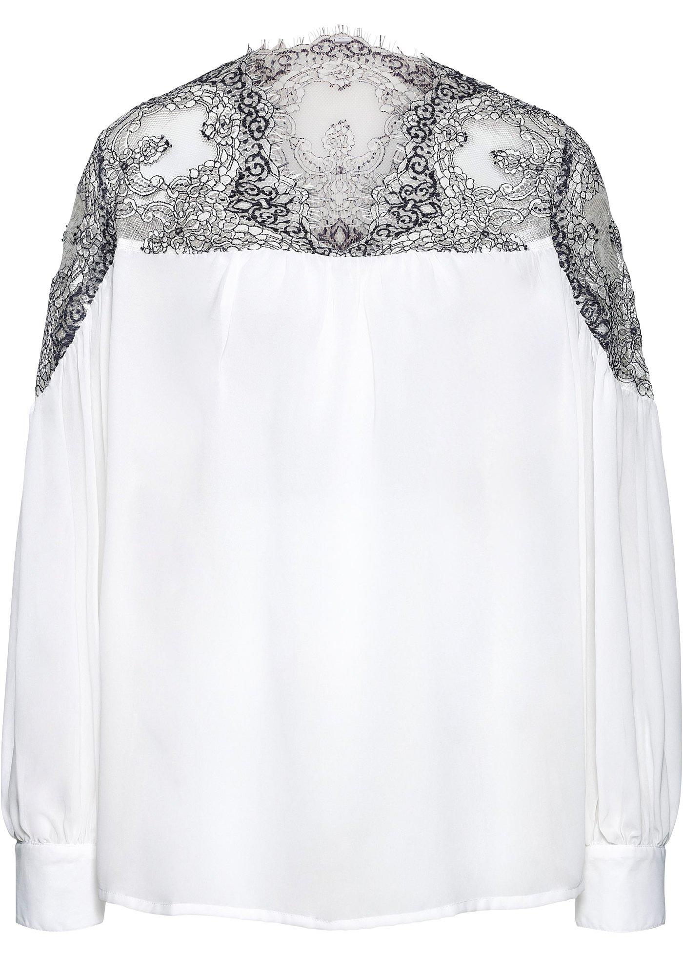 Blouse ample à dentelle