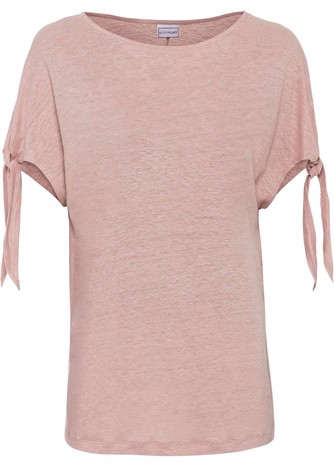 T-shirt en lin boxy